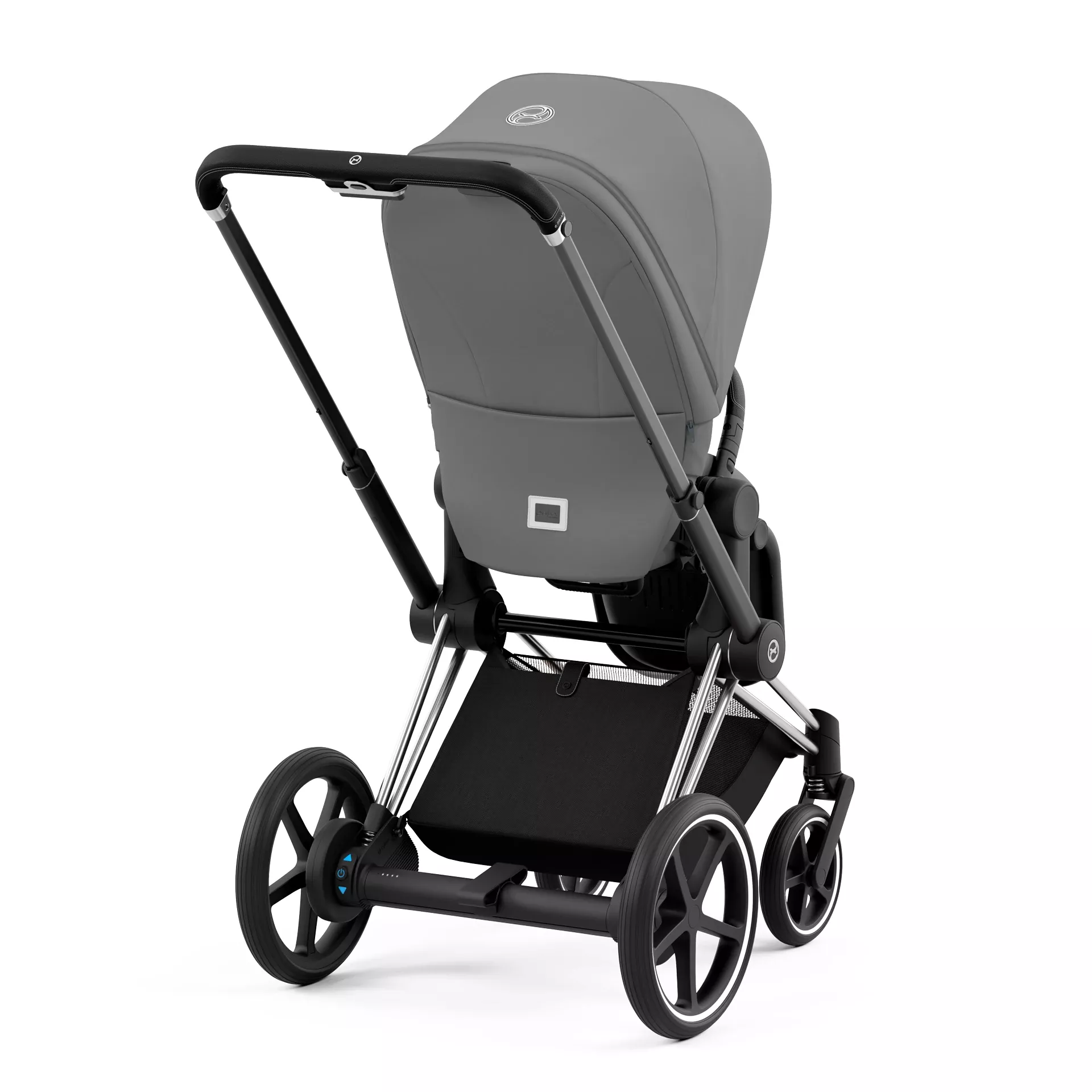 Cybex e-Priam 4.0 - 2w1 | Mirage Grey (Chrome Black Frame) Cybex e-Priam 4.0 - 2w1 | Mirage Grey (Chrome Black Frame)
