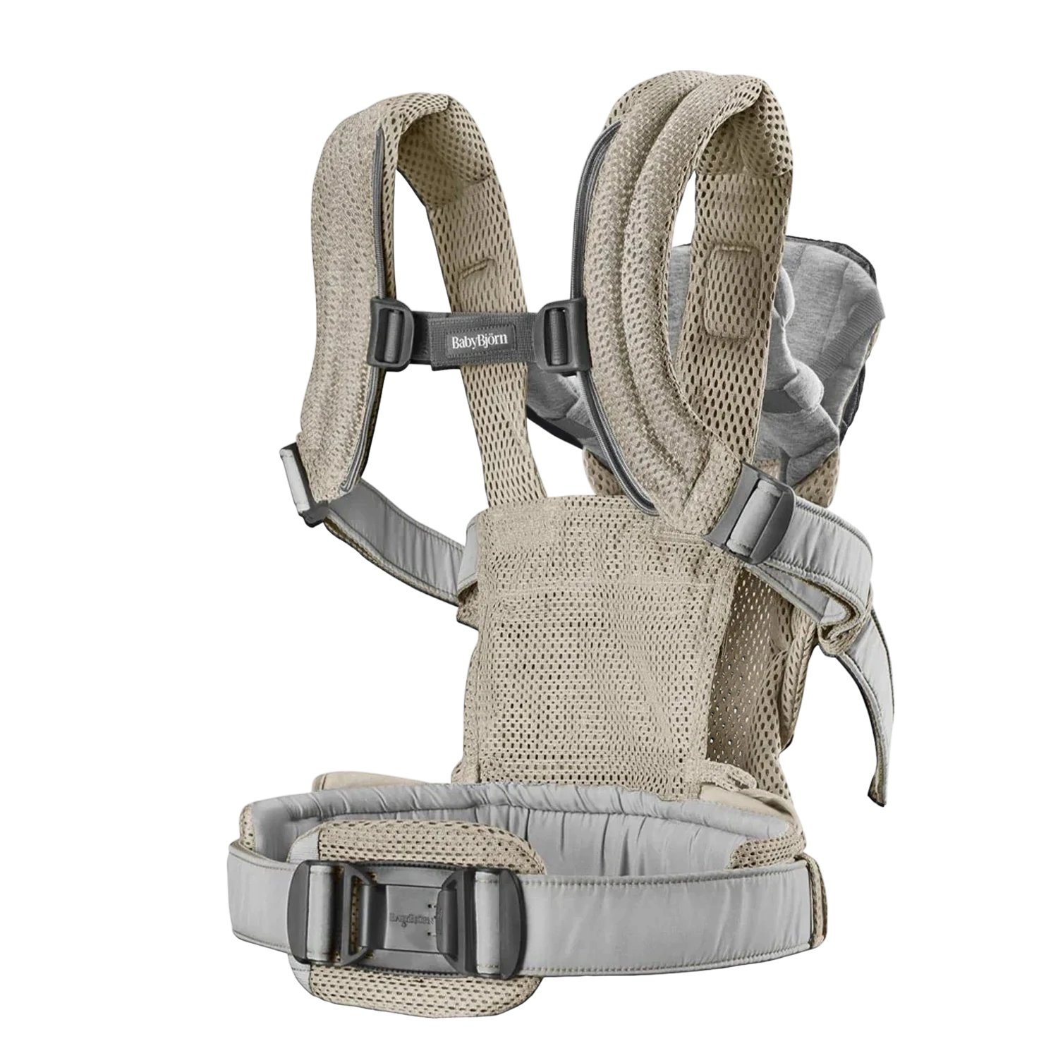 BabyBjörn Harmony 3D Mesh | Szary Beż
