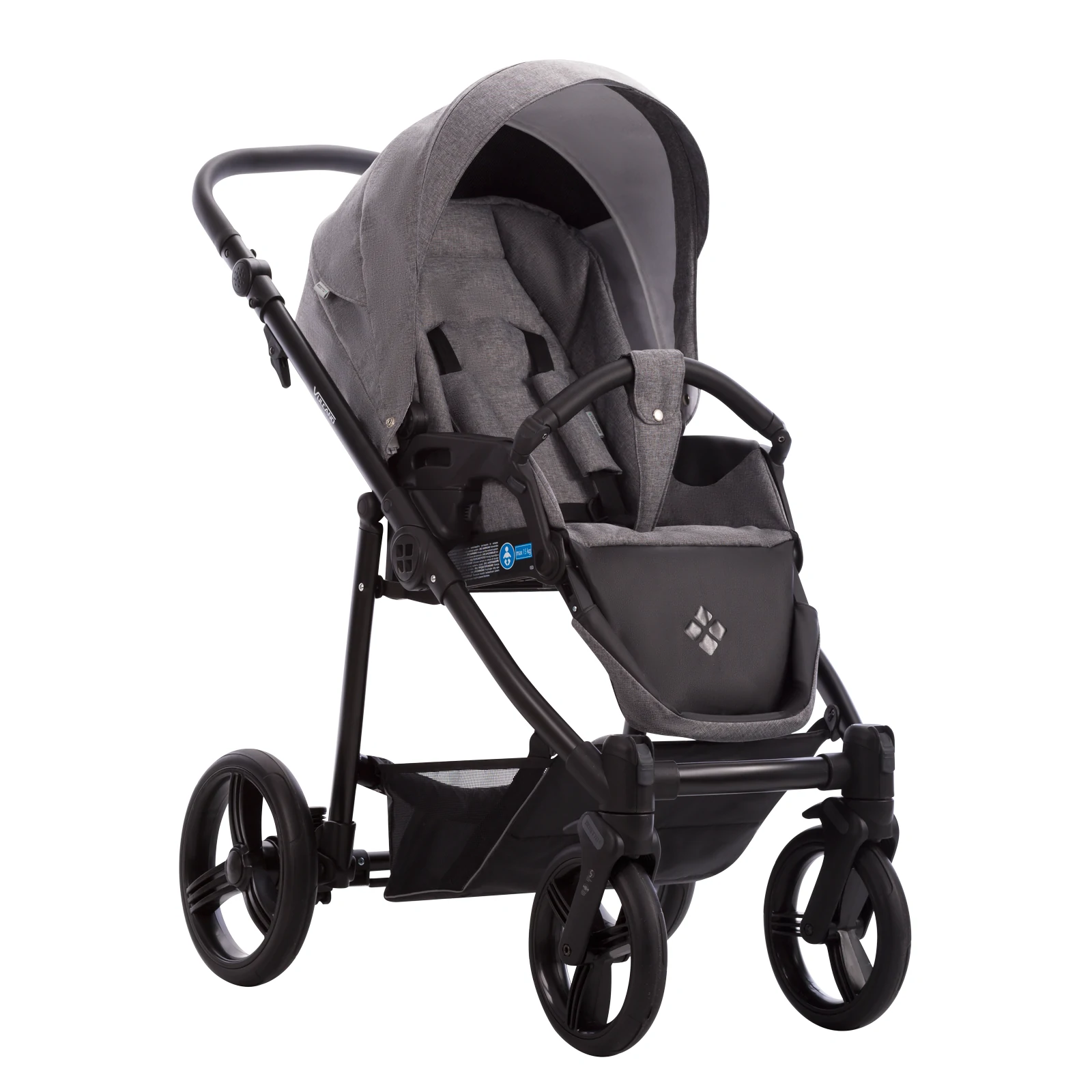 Bebetto Vulcano + Bebetto Cosmo 2.0 +GRATIS - 3w1 | 03 (Black Frame)