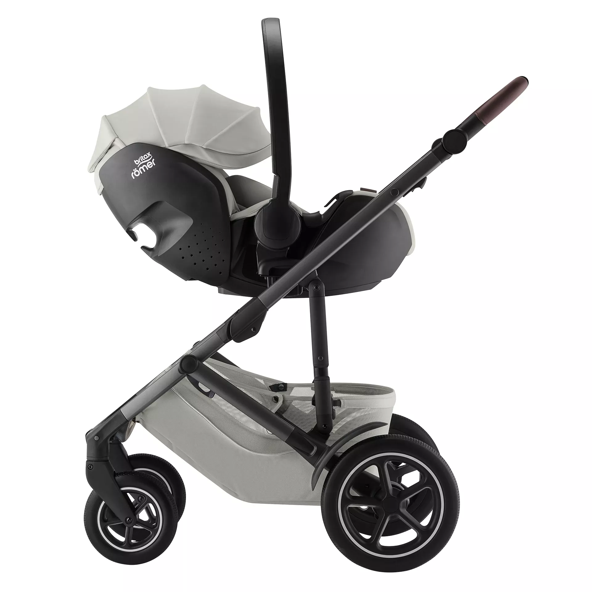 Britax Römer Baby-Safe Pro + baza Vario Base 5Z | Linen Grey