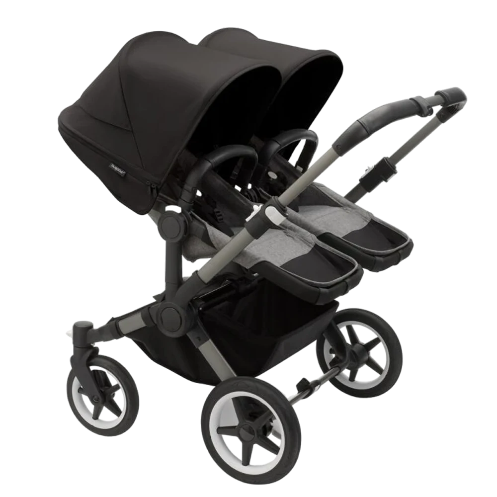 Bugaboo Donkey 5 Twin | Graphite-Grey Melange-Midnight Black