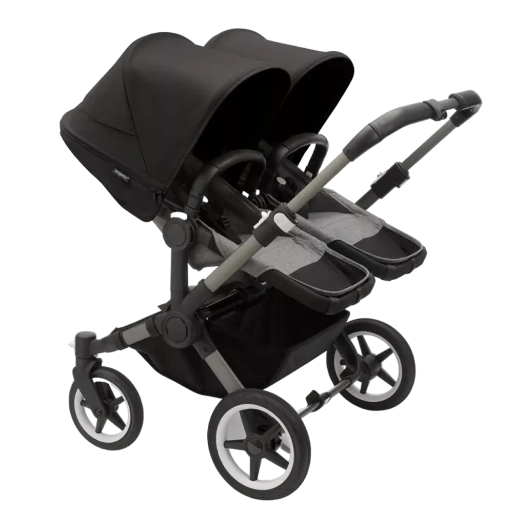 Bugaboo Donkey 5 Twin | Graphite-Grey Melange-Midnight Black