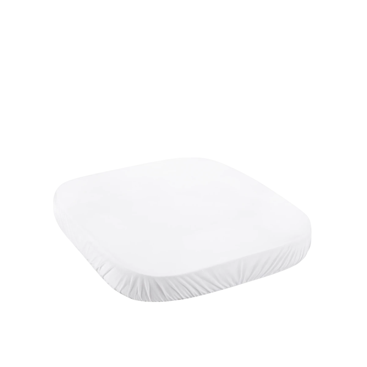 Prześcieradło małe do łóżeczka Waldin 7w1 | White
