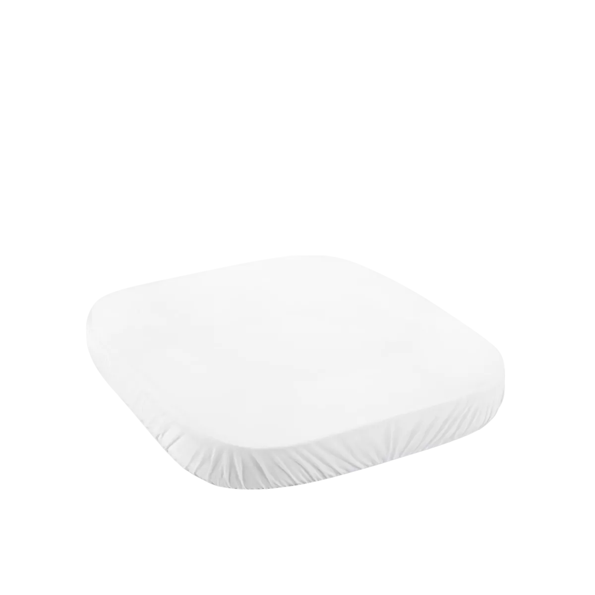 Prześcieradło małe do łóżeczka Waldin 7w1 | White