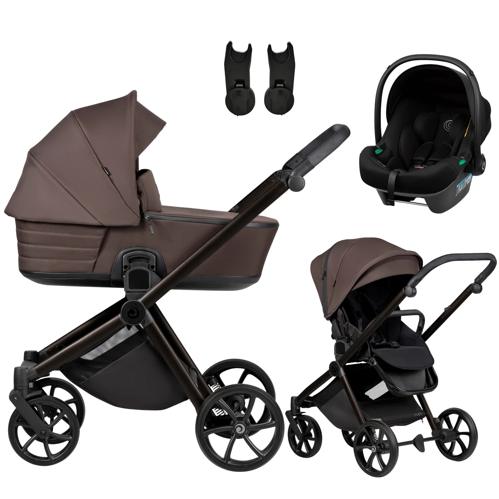 Tutis Mio 3 Plus + Tutis Elo Lux +GRATIS - 3w1 | 024 Coffee Brown