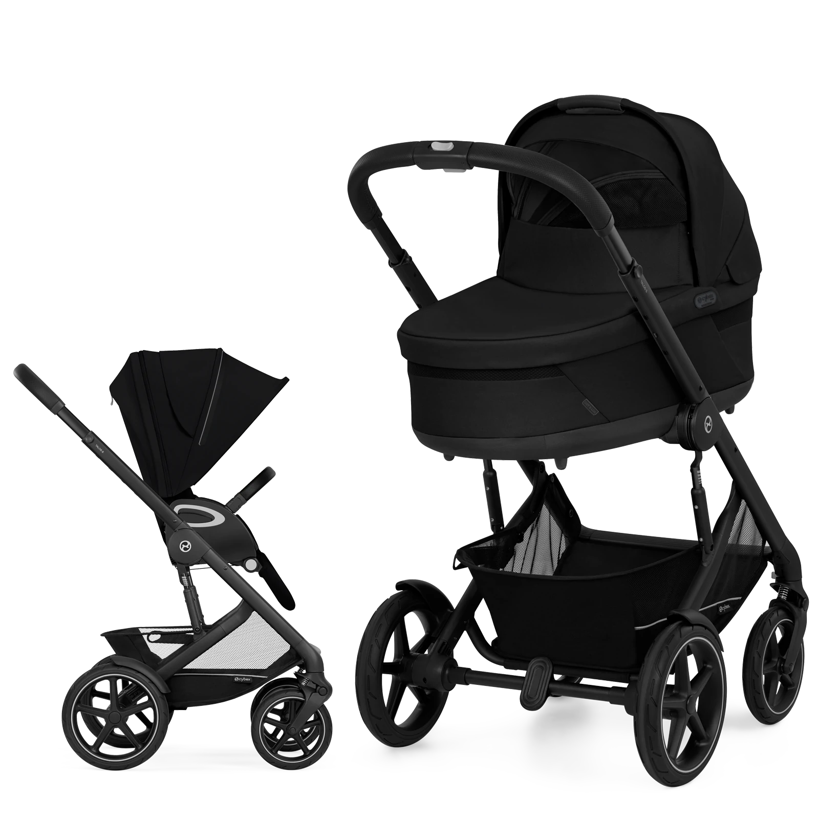 Cybex Talos S Lux - 2w1 | Moon Black