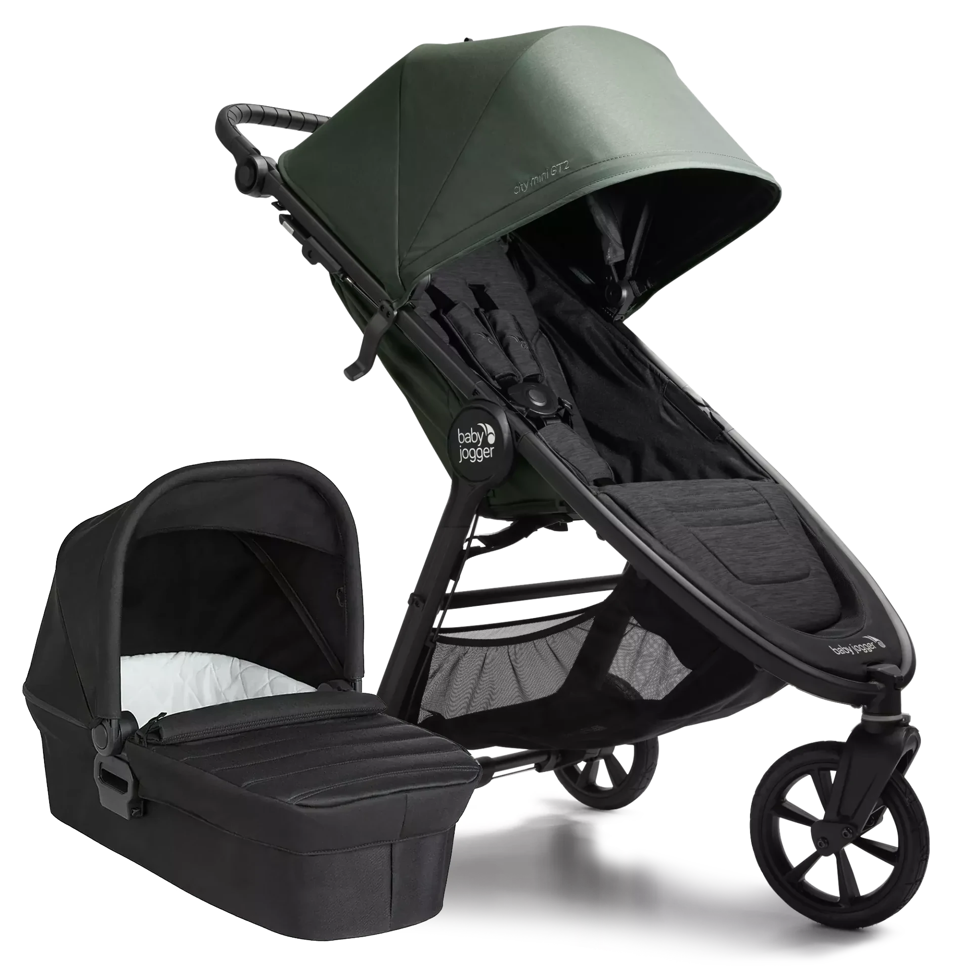 Baby Jogger City Mini GT2 + Avionaut Pixel Pro 2.0 C +GRATIS - 3w1 | Briar Green