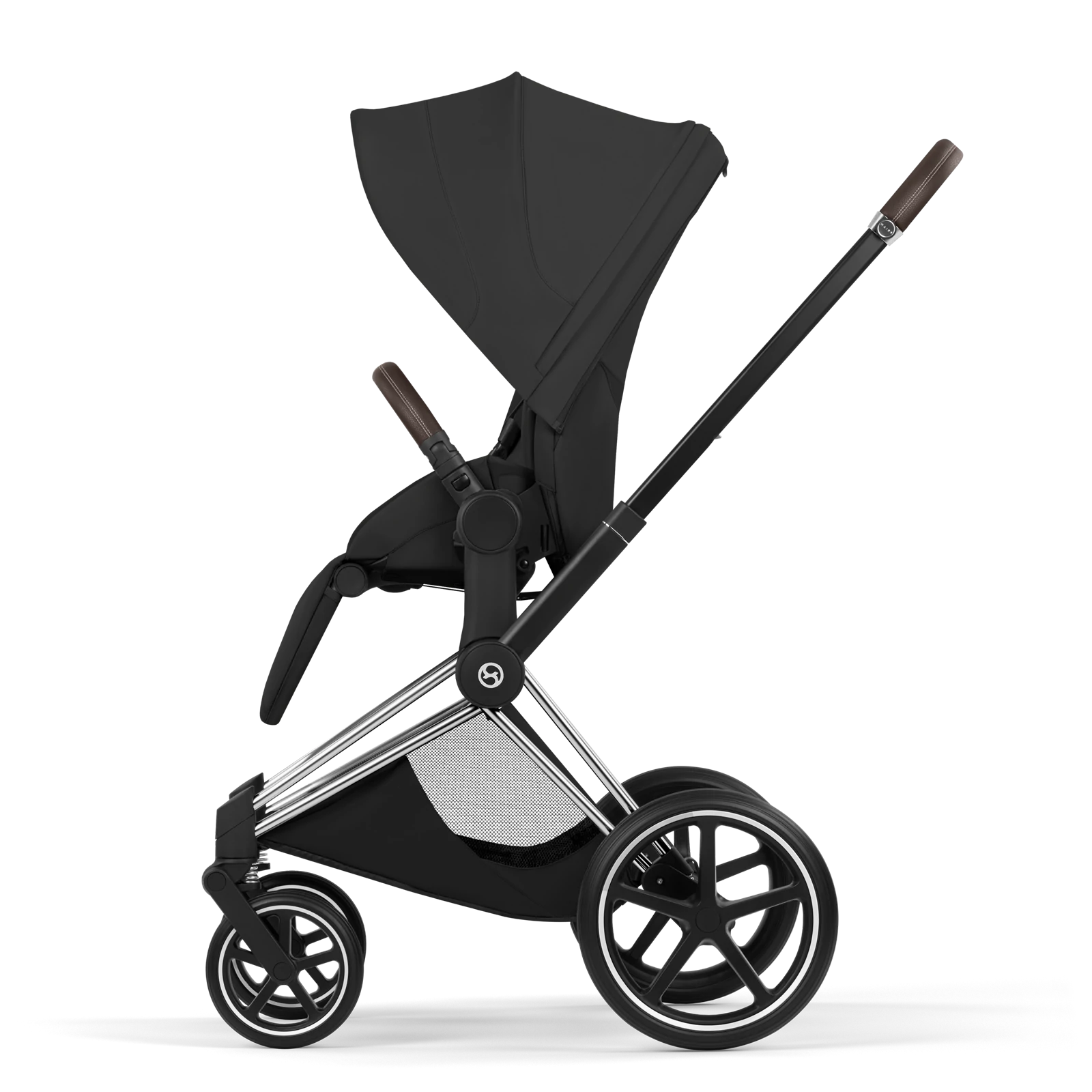 Cybex Priam 5.0 - wózek 4w1 | Sepia Black - Chrome (Style)