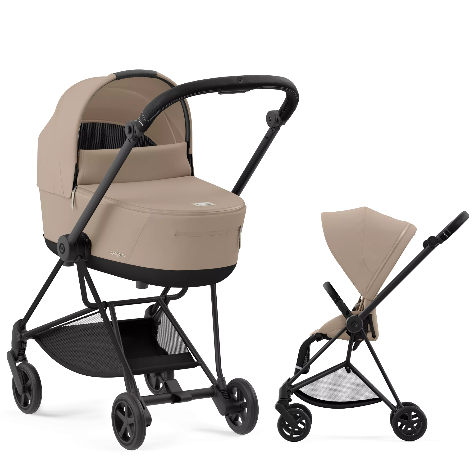 Cybex Mios 3.0 - 2w1 | Cozy Beige (Matt Black Frame)