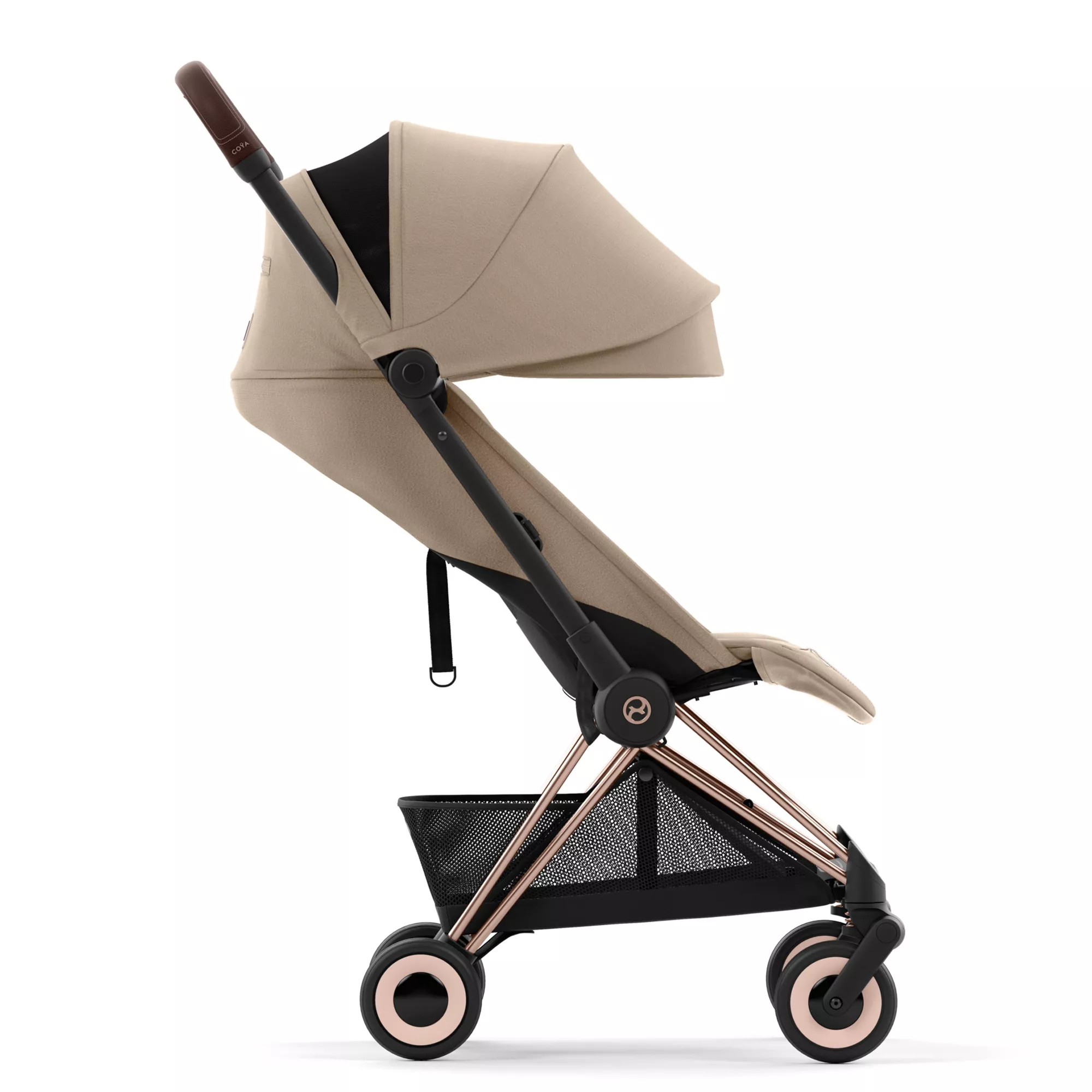 Cybex Coya | Cozy Beige (Rosegold Frame)