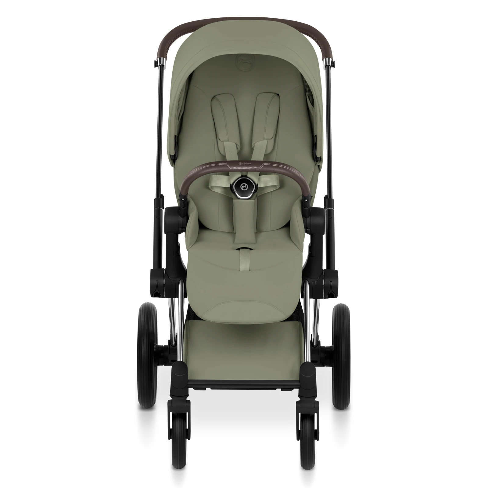 Cybex Priam 5.0 - wózek 4w1 | Sage Green - Chrome (Style)