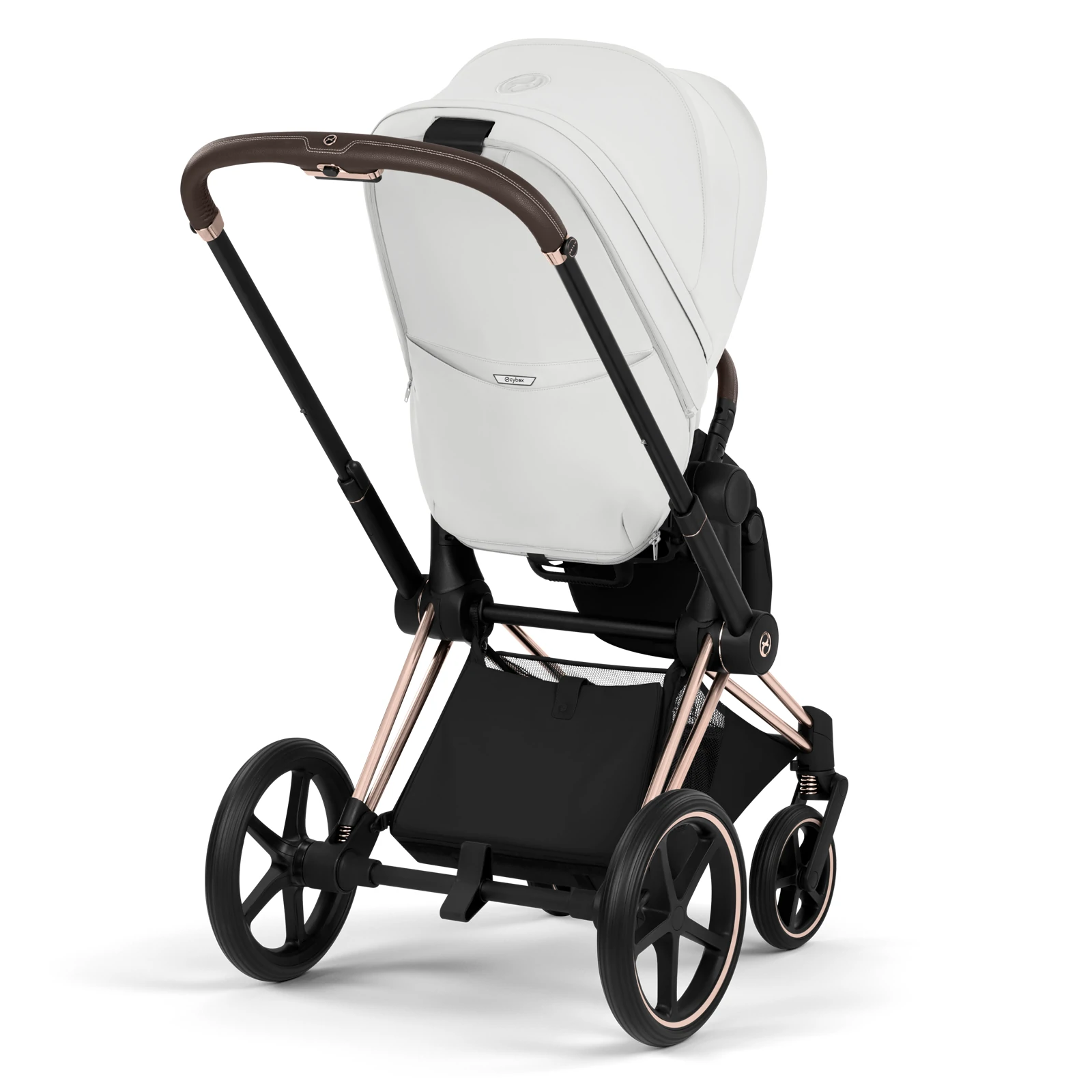Cybex Priam 5.0 - wózek 4w1 | Off White - Rosegold (Style)