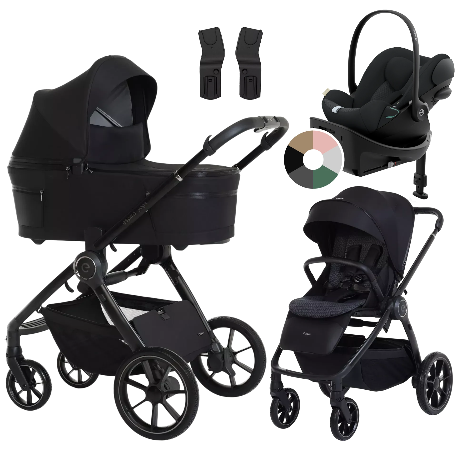 Espiro Yoga 2025 + Cybex Cloud G + baza G +GRATIS - 4w1 | 111 Calm Evening