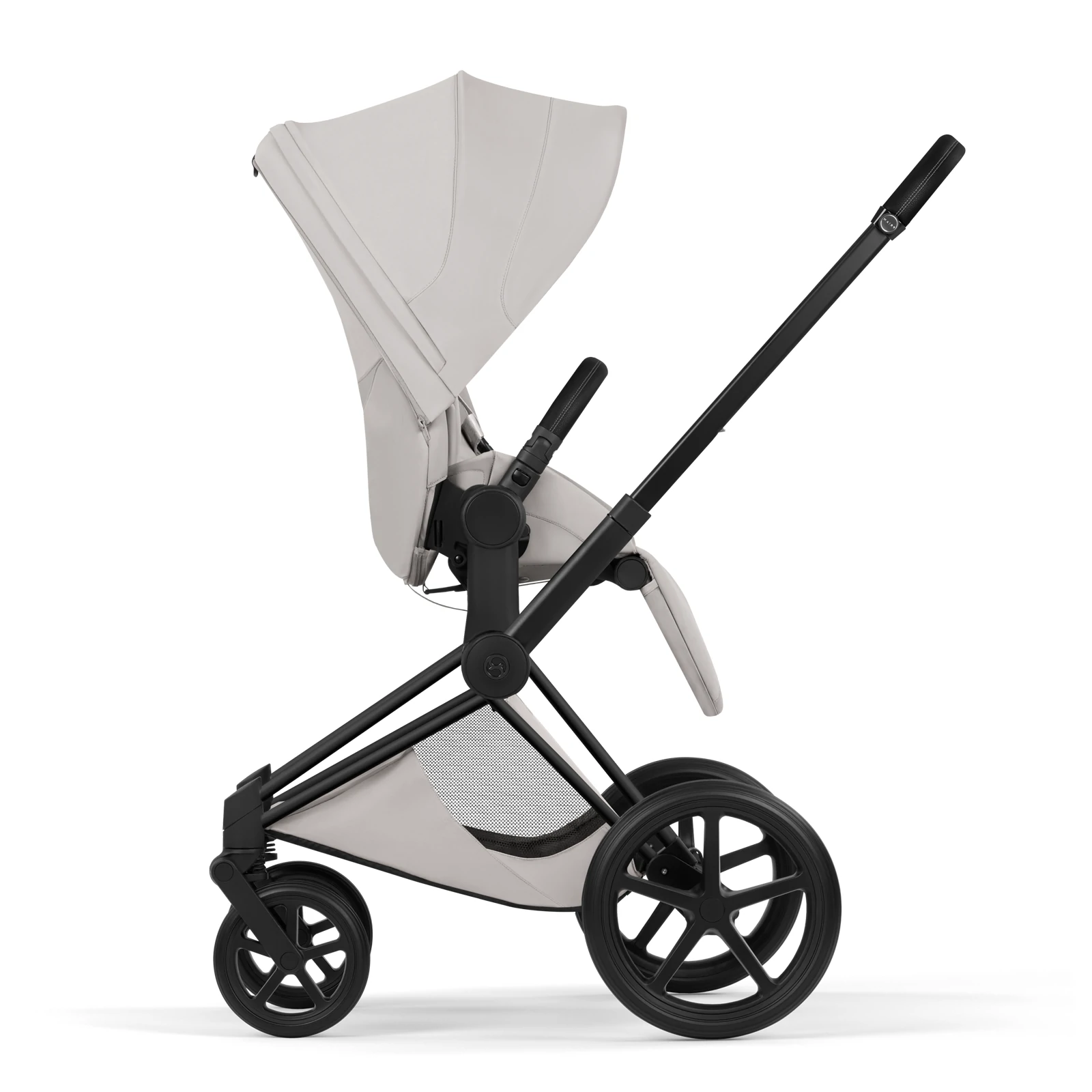 Cybex Priam 5.0 - wózek 4w1 | City Grey - Matt Black (Style)