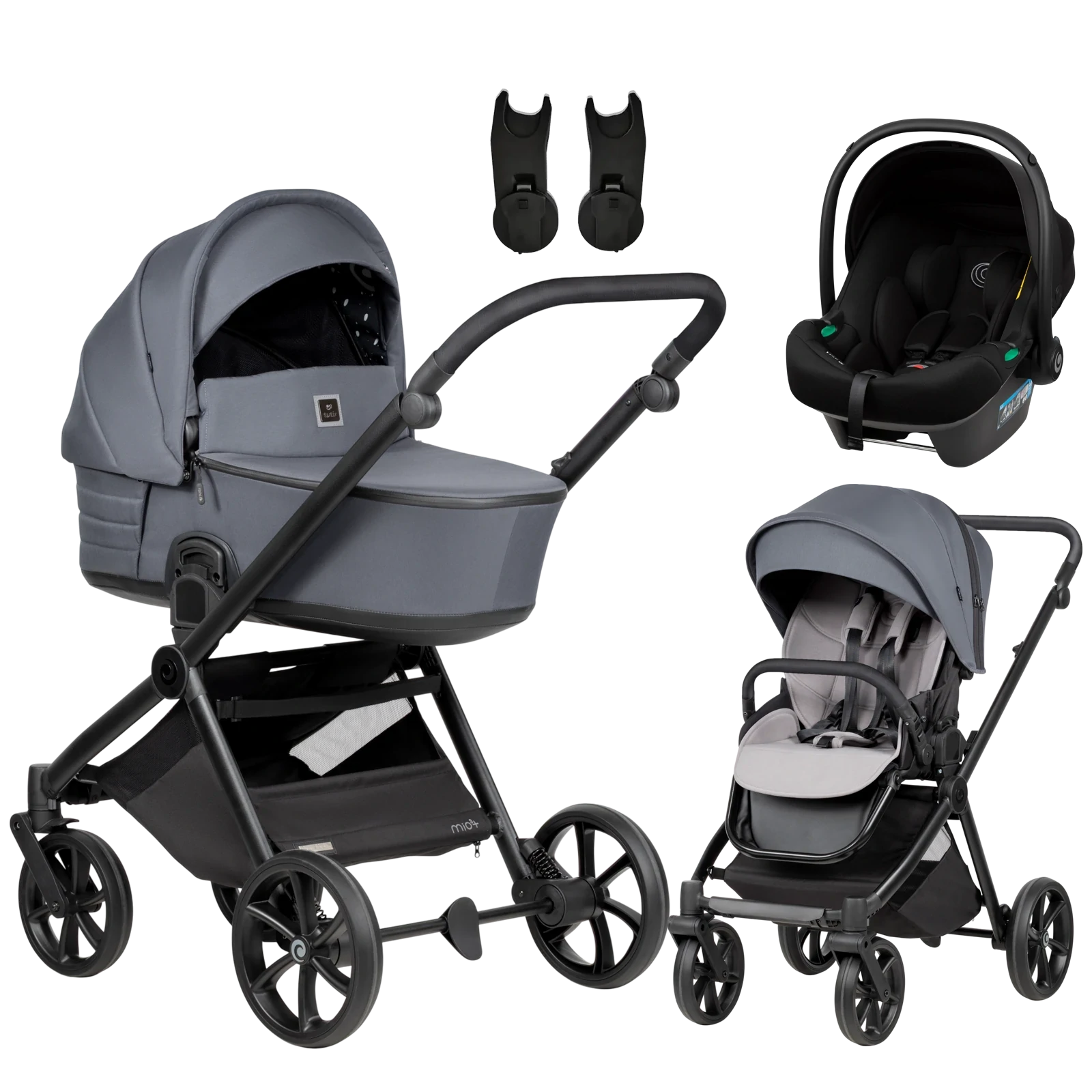 Tutis Mio 3 Plus + Tutis Elo Lux +GRATIS - 3w1 | 103 Dark Grey