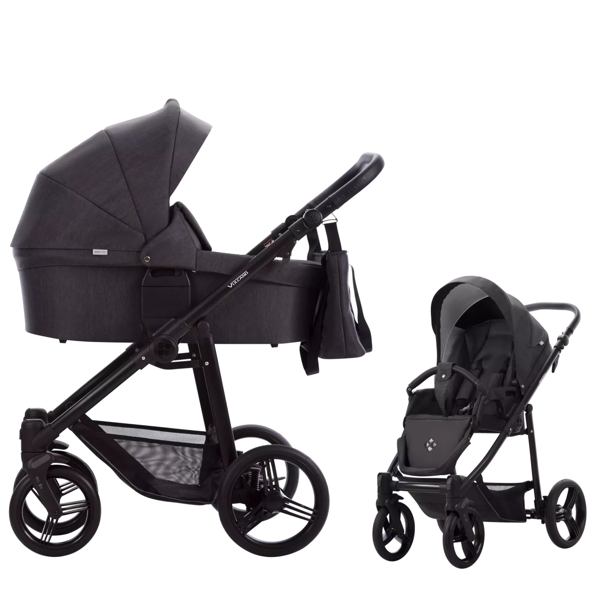 Bebetto Vulcano - 2w1 | 04 (Black Frame)