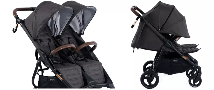 wózek bliźniaczy valco baby snap duo trend