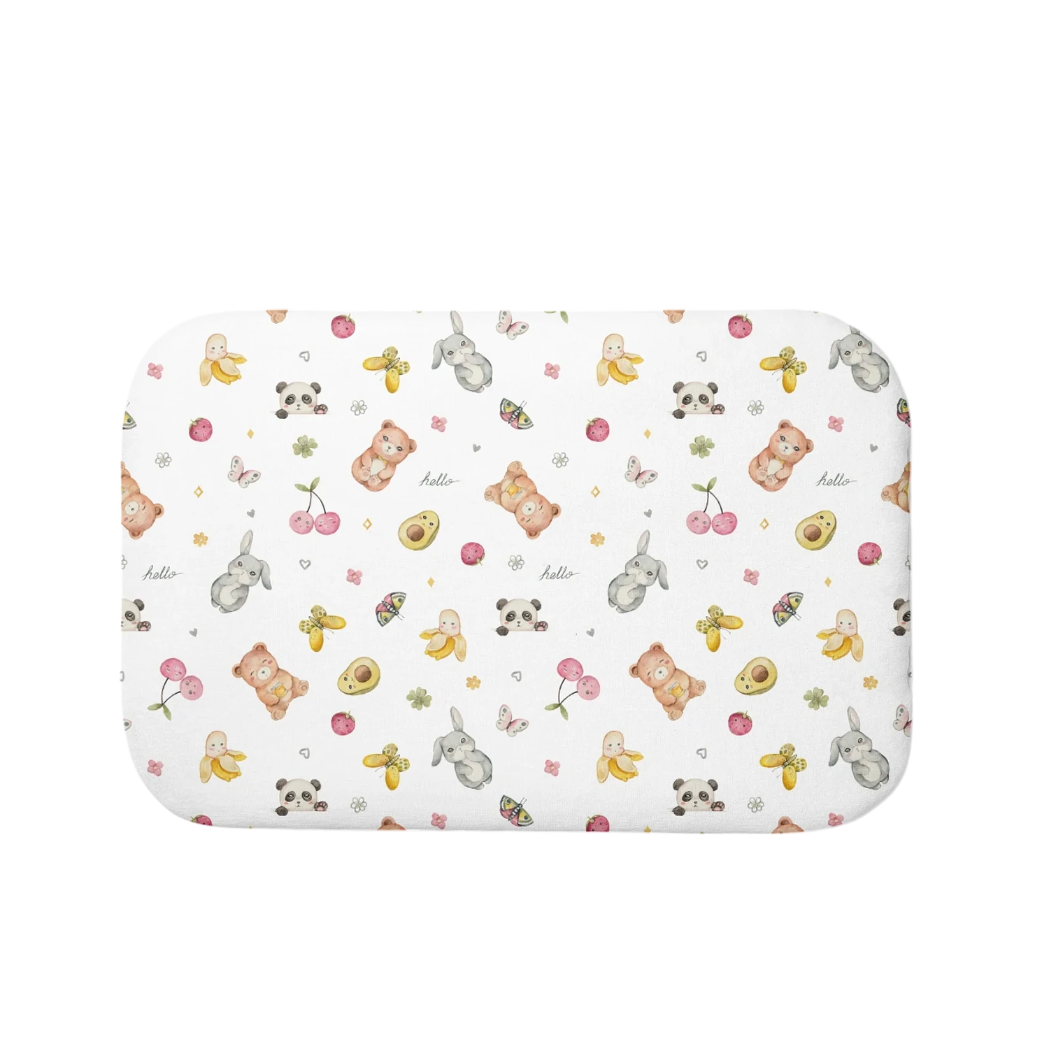 Bambusowa poduszka dziecięca Waldin 60x40 | Candy Cute