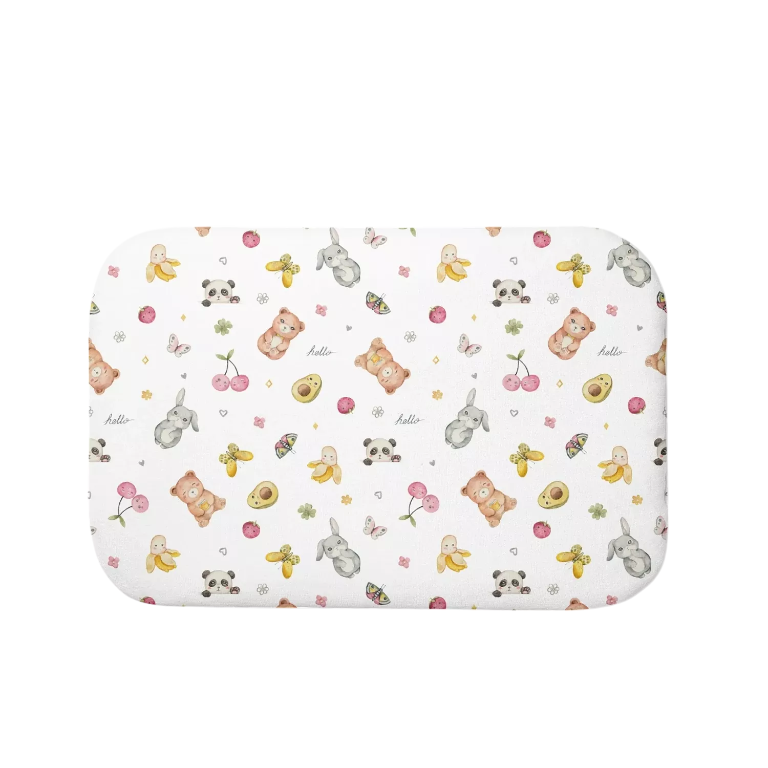 Bambusowa poduszka dziecięca Waldin 60x40 | Candy Cute