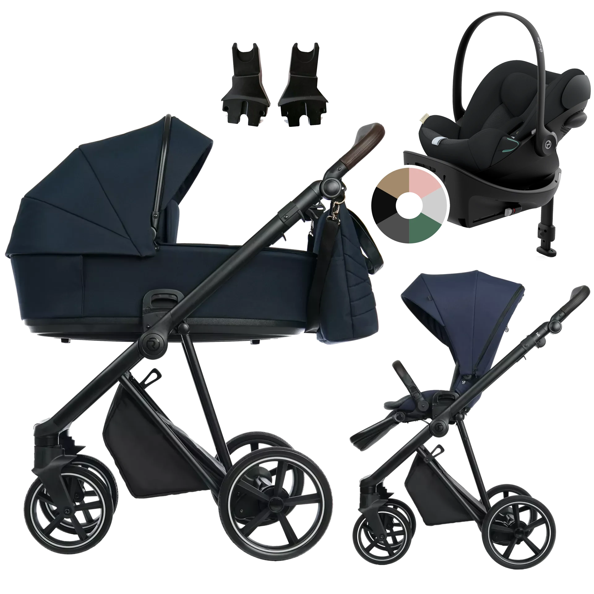 Roan Ivi 2.0 + Cybex Cloud G + baza G +GRATIS - 4w1 | Mystic Blue