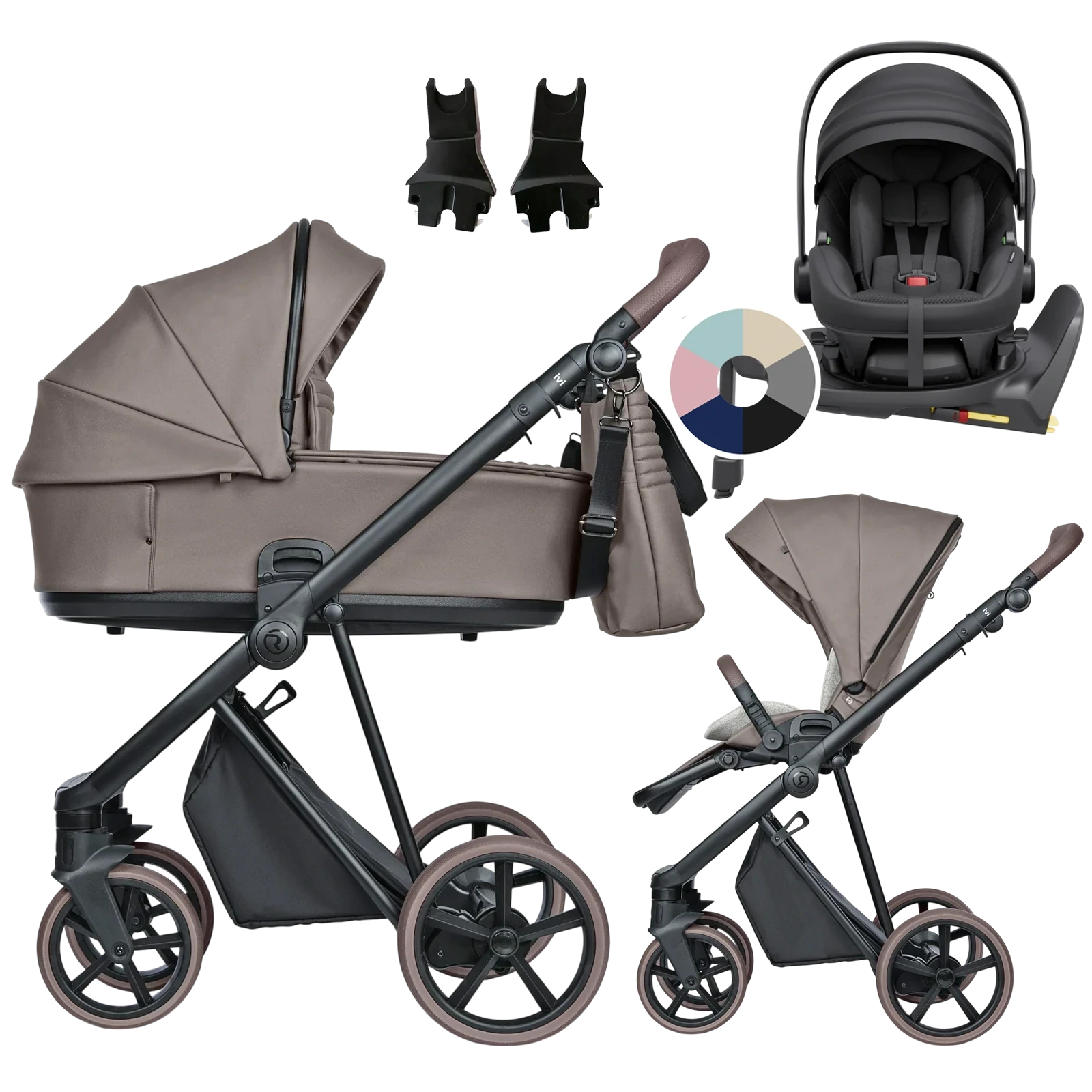 Roan Ivi 2.0 Vintage + Avionaut Pixel 3 + baza IQ Orbit + GRATIS - 4w1 | Raisin Rum