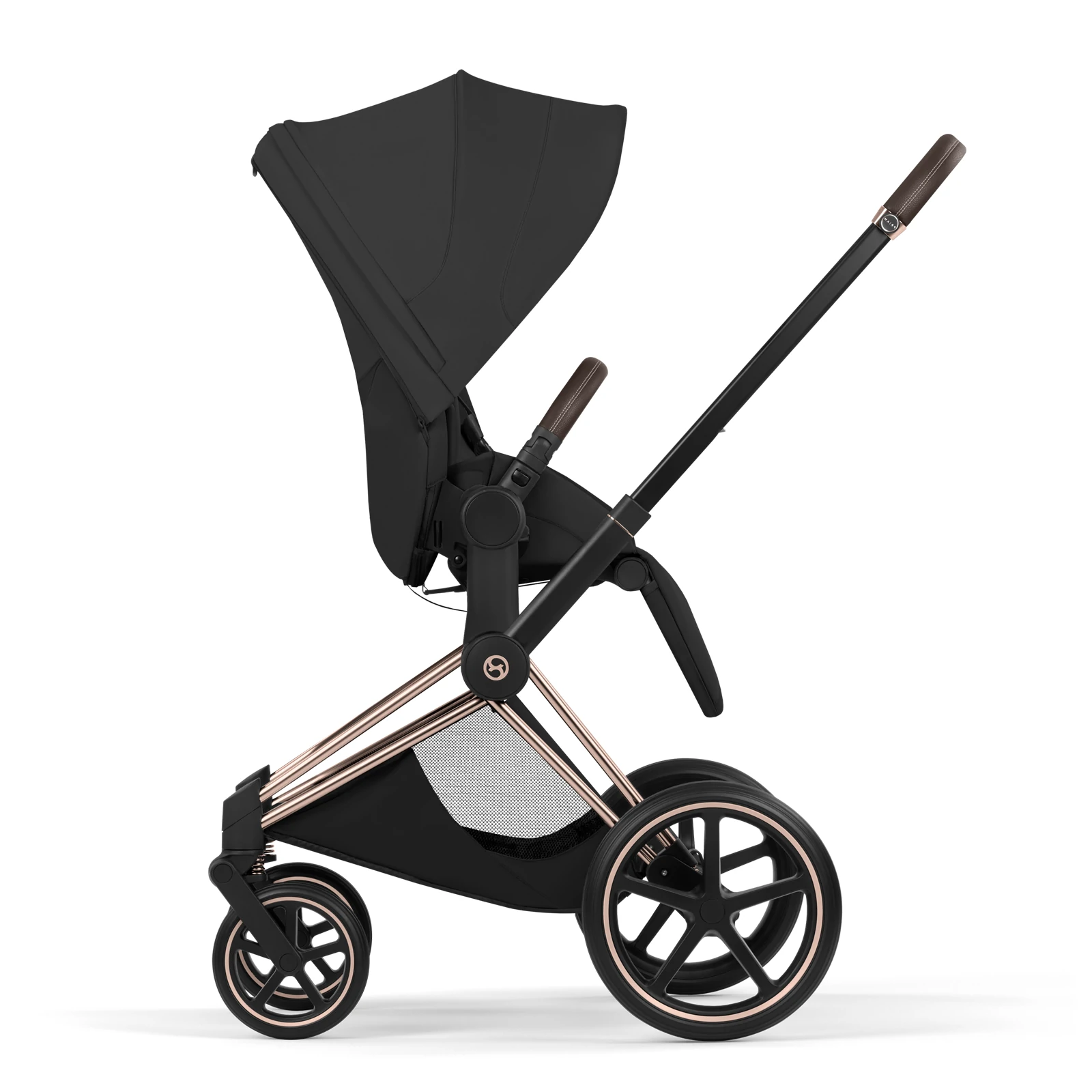 Cybex Priam 5.0 - wózek 4w1 | Sepia Black - Rosegold (Style)