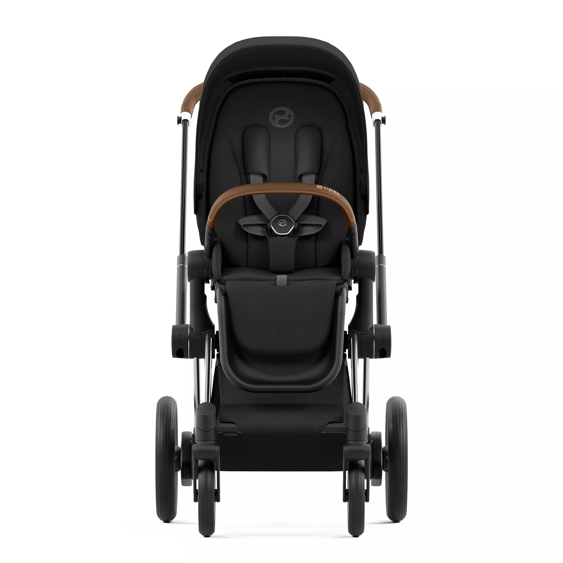 Cybex e-Priam 4.0 - 2w1 | Sepia Black (Chrome Brown Frame) Cybex e-Priam 4.0 - 2w1 | Sepia Black (Chrome Brown Frame)