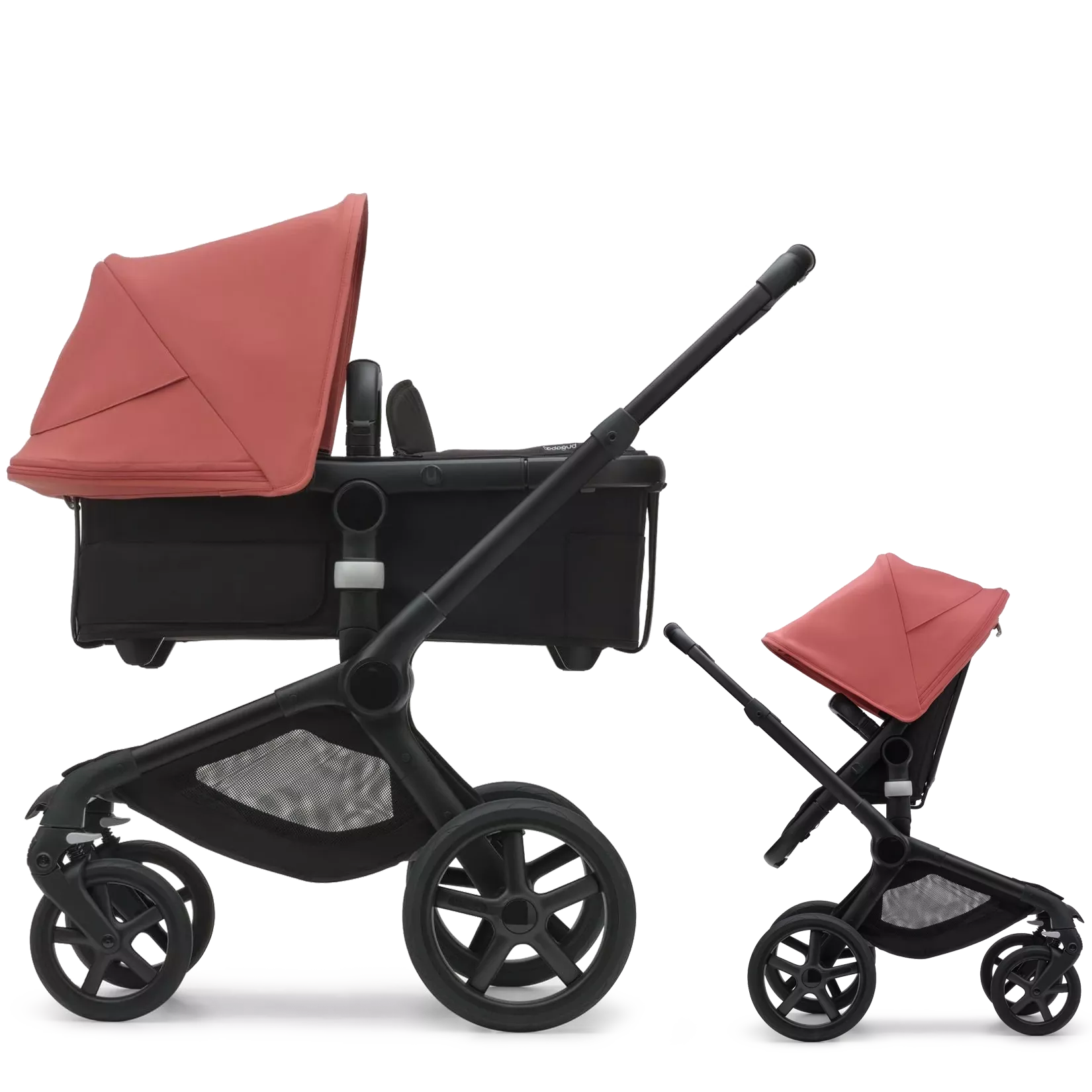 Bugaboo Fox 5 | Black-Midnight Black-Sunrise Red