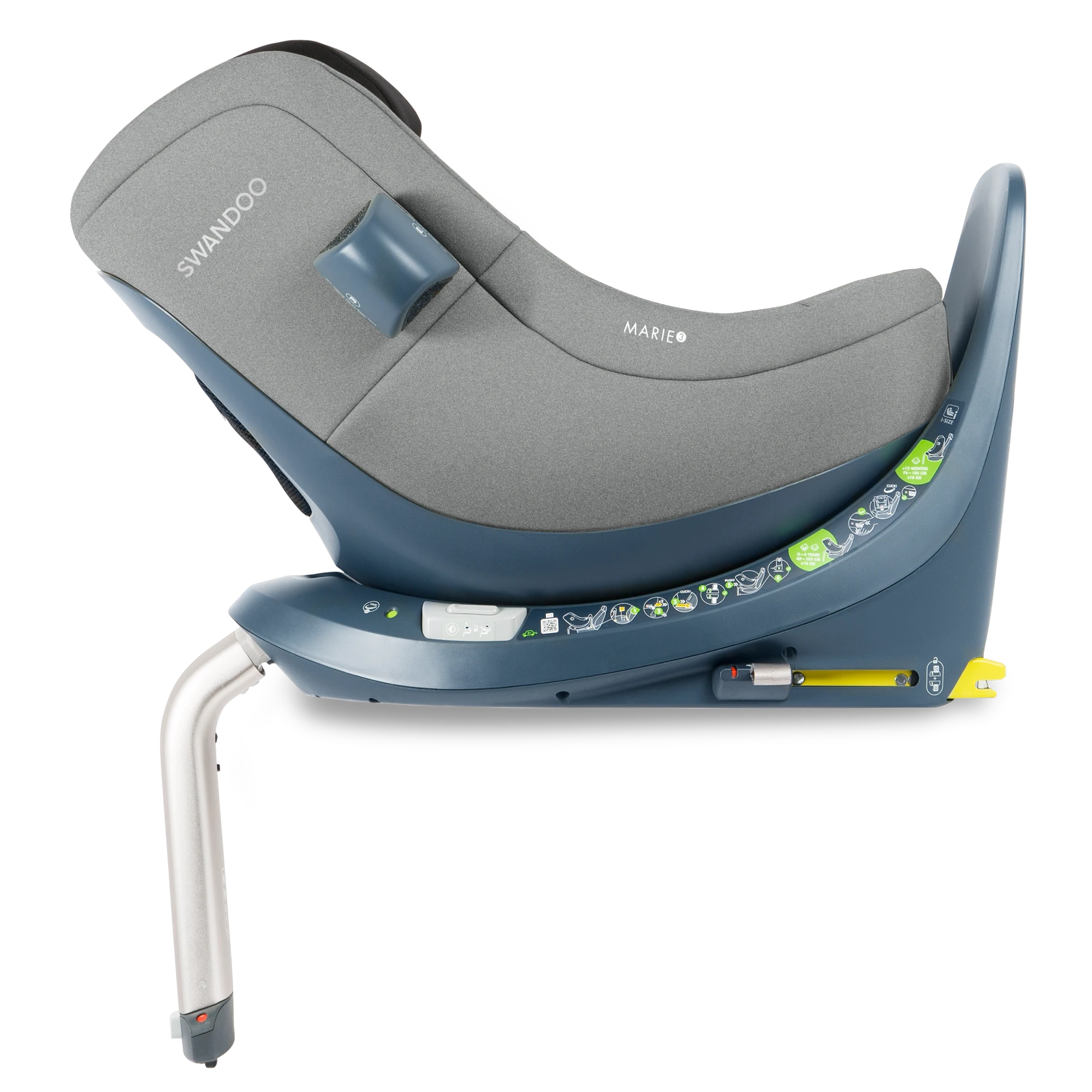 Swandoo Marie 3 i-Size | Sesame Grey