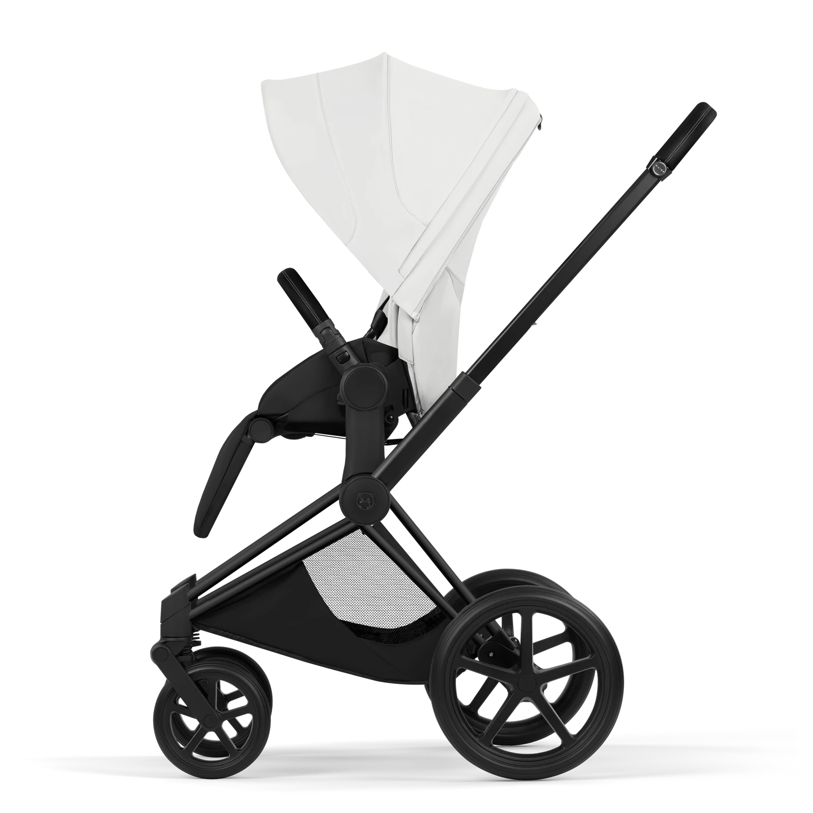 Cybex Priam 5.0 - wózek 4w1 | Off White - Matt Black (Style)
