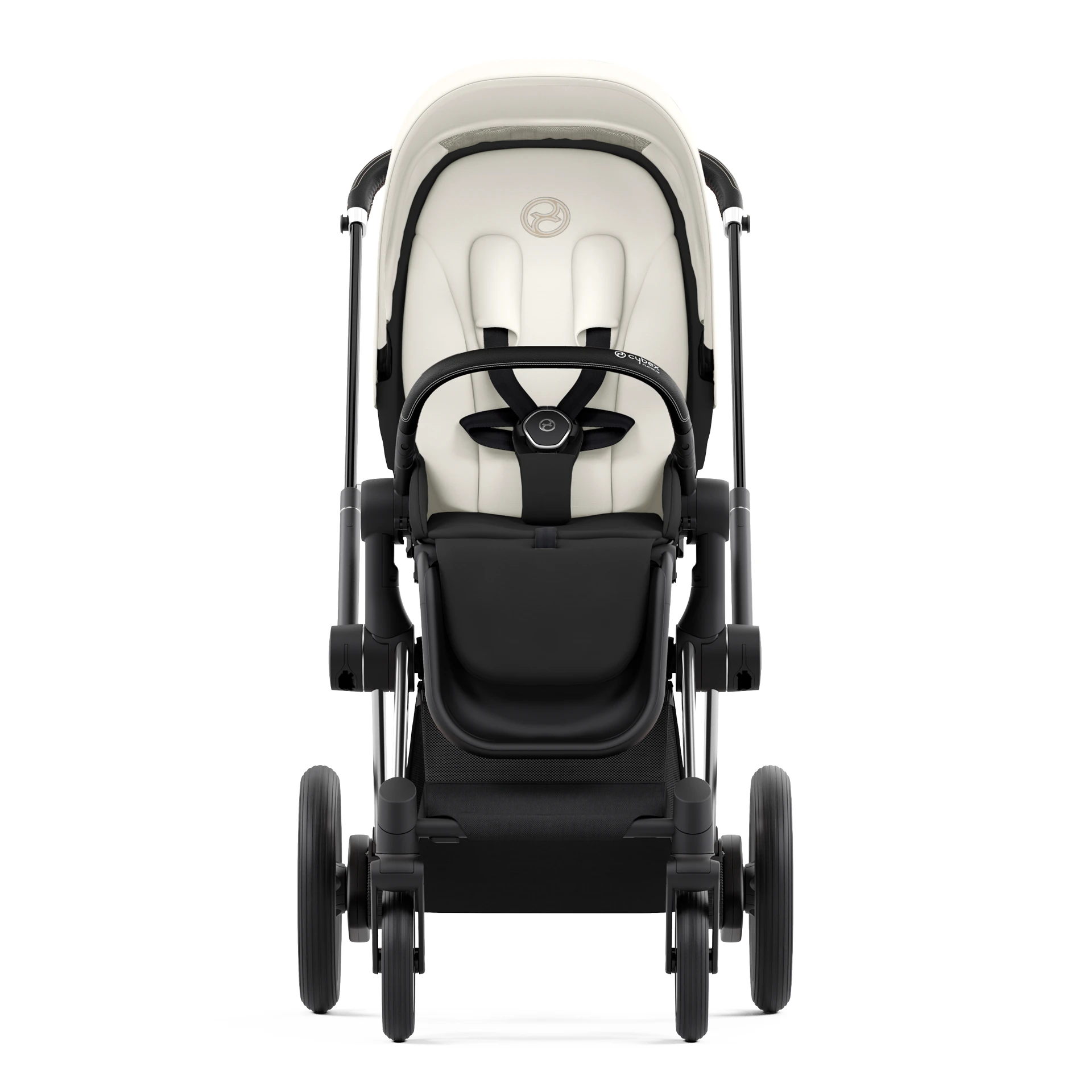 Cybex e-Priam 4.0 - 2w1 | Off White (Chrome Black Frame) Cybex e-Priam 4.0 - 2w1 | Off White (Chrome Black Frame)