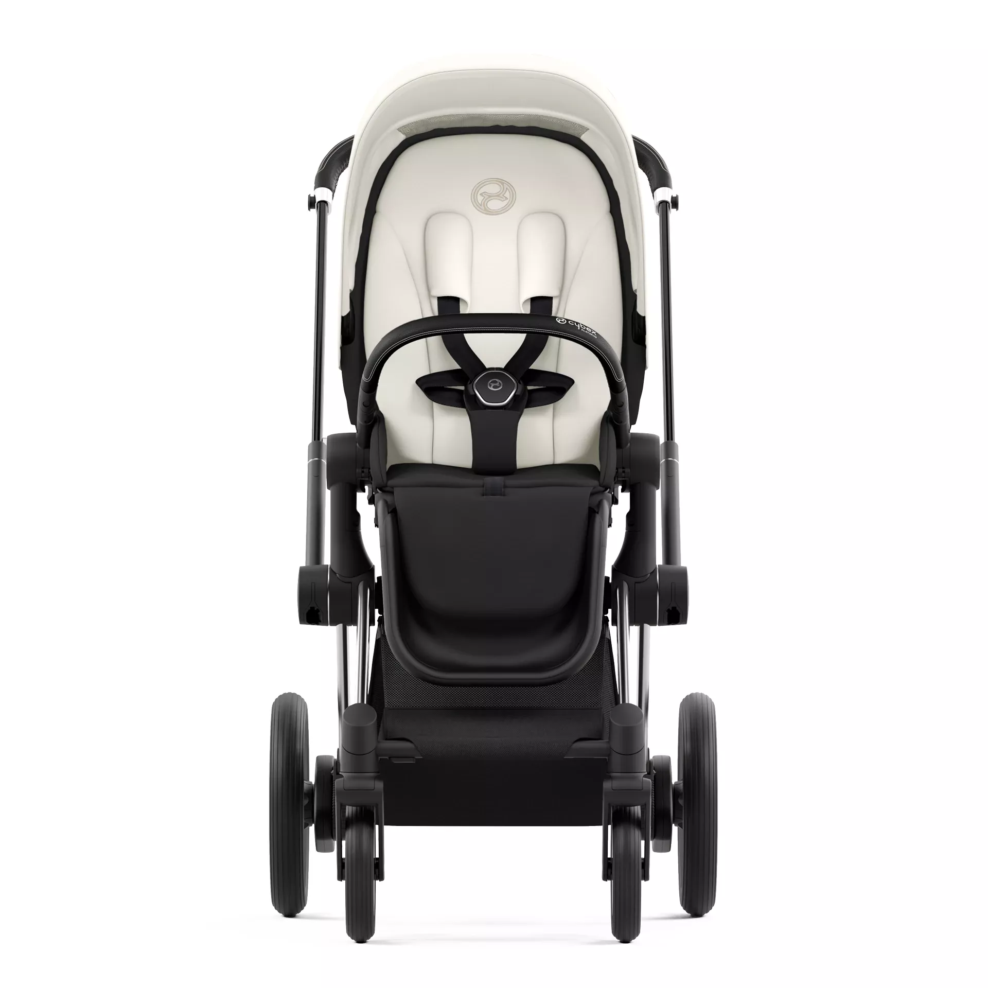 Cybex e-Priam 4.0 - 2w1 | Off White (Chrome Black Frame) Cybex e-Priam 4.0 - 2w1 | Off White (Chrome Black Frame)