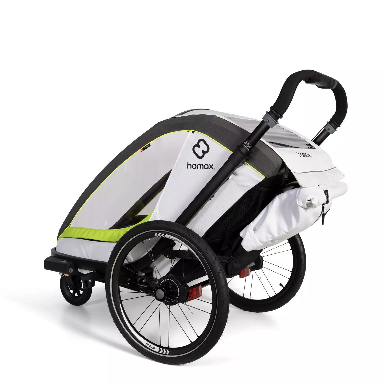 Hamax Breeze Twin | White/Green