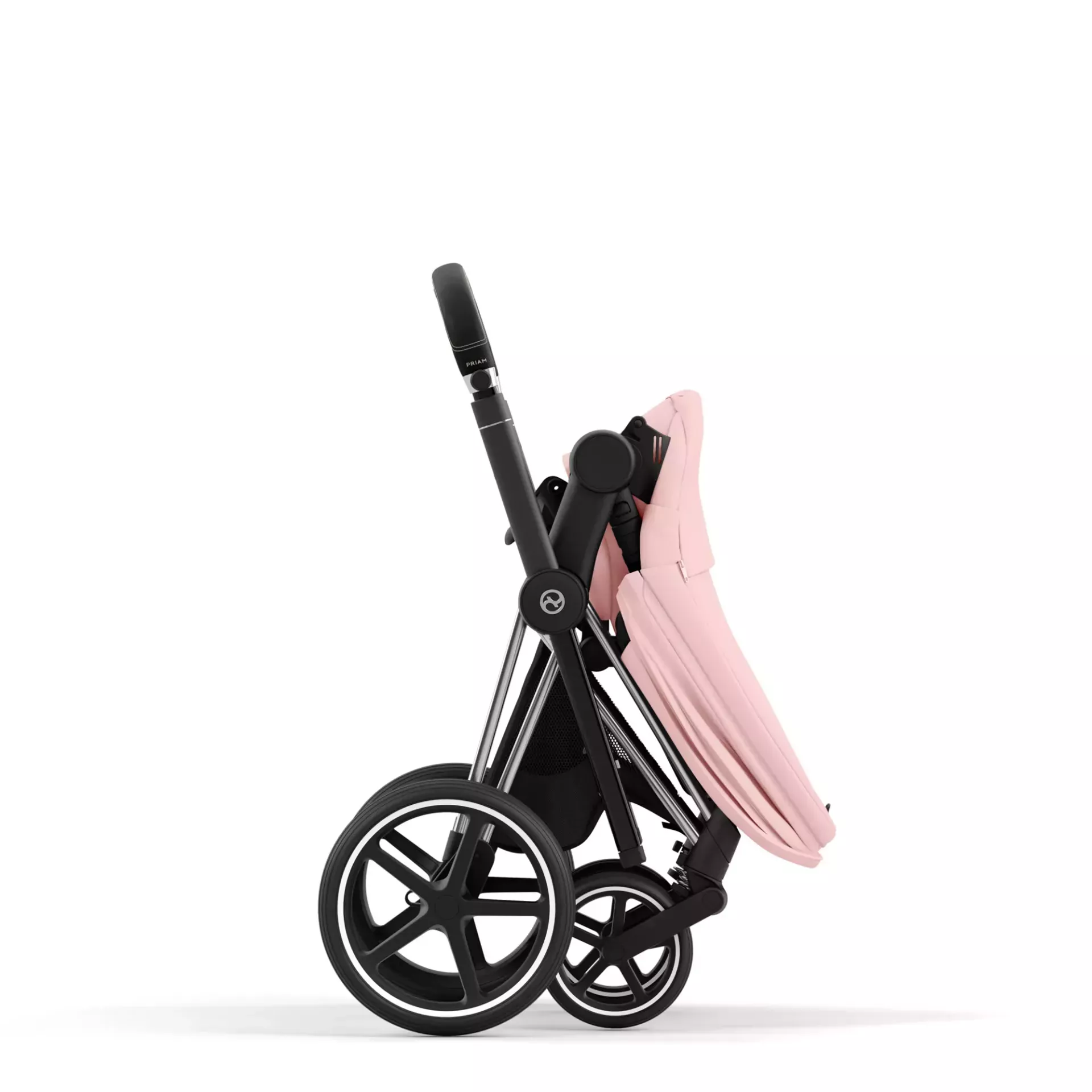 Cybex Priam 4.0 | Peach Pink (Chrome Black Frame) Cybex Priam 4.0 | Peach Pink (Chrome Black Frame)