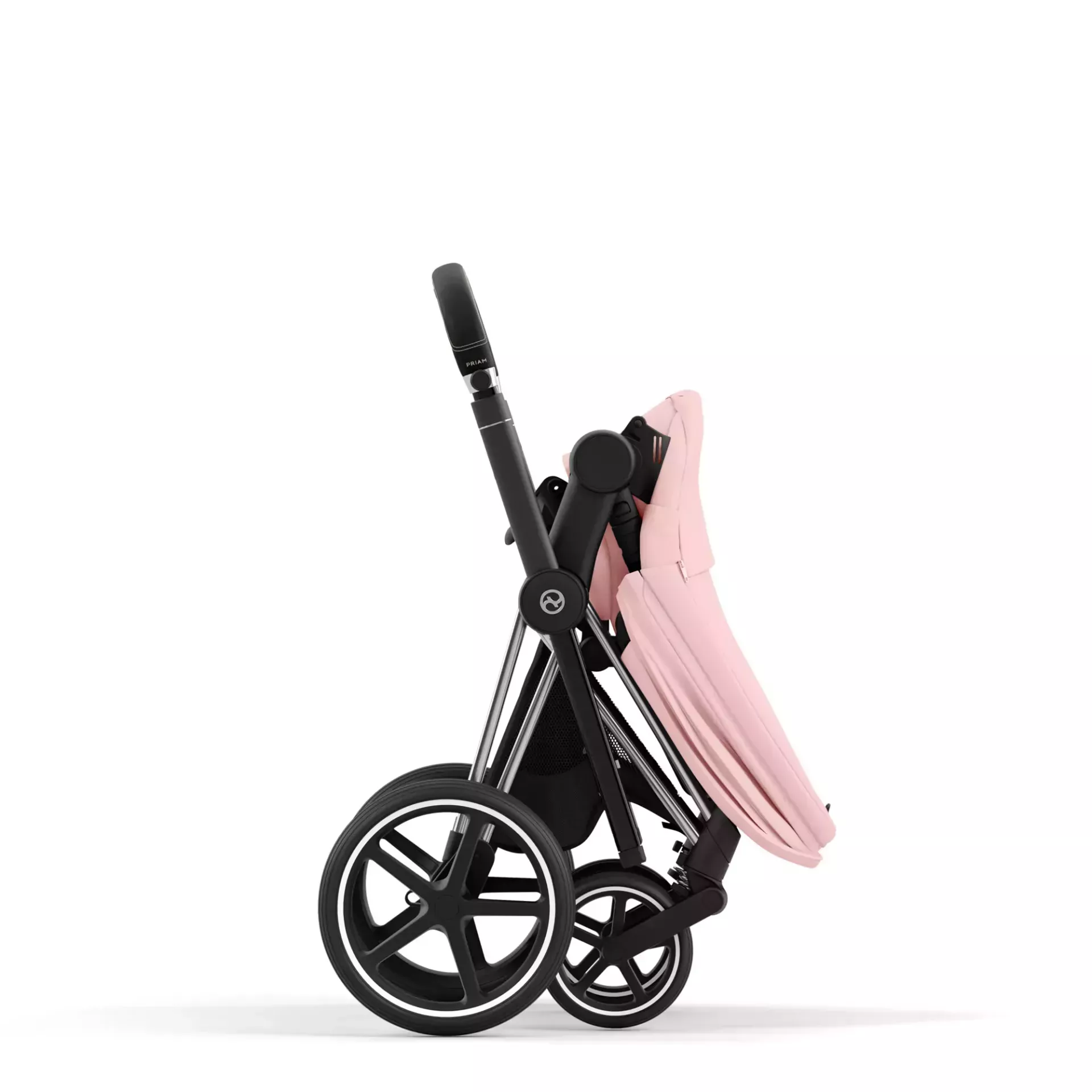 Cybex Priam 4.0 | Peach Pink (Chrome Black Frame) Cybex Priam 4.0 | Peach Pink (Chrome Black Frame)