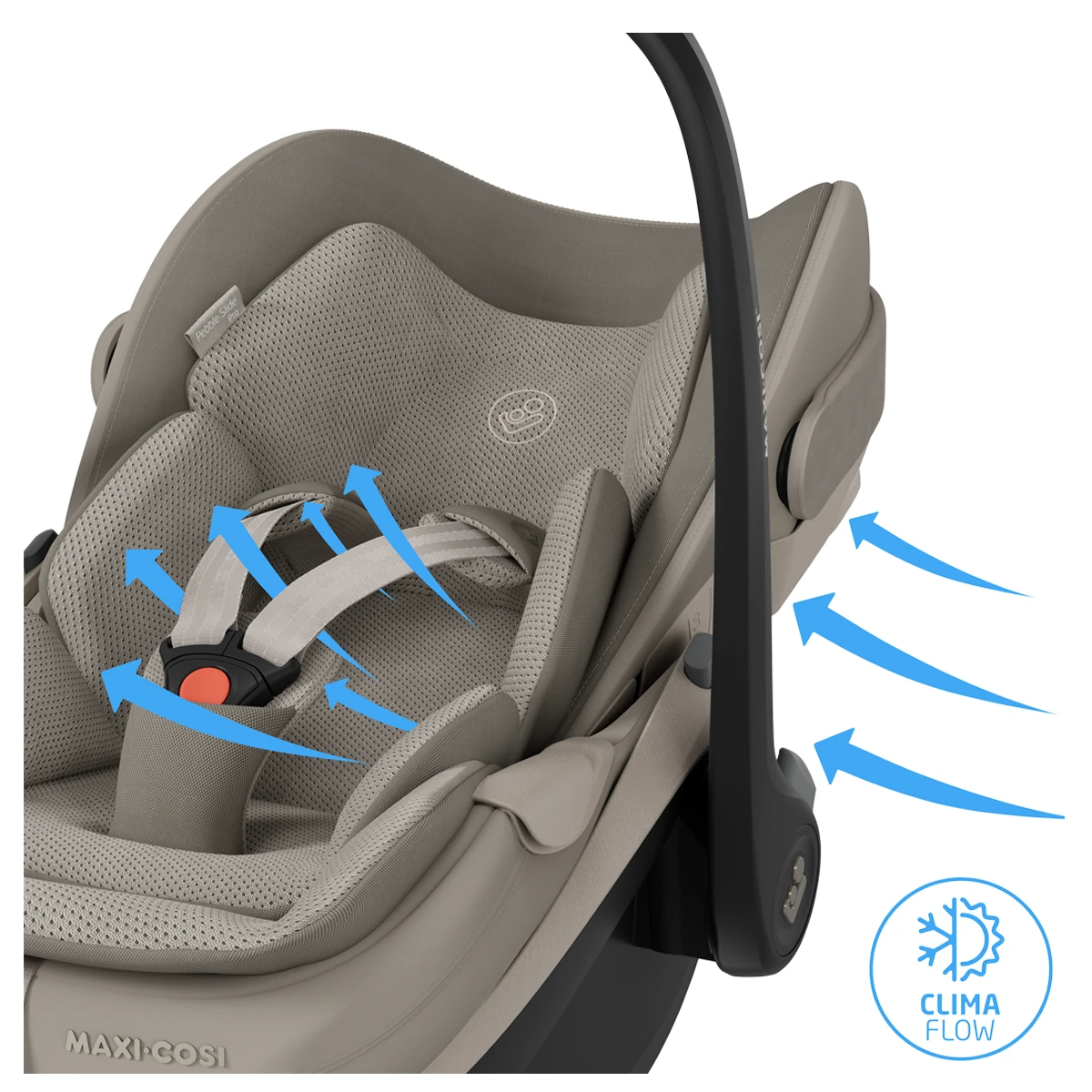Maxi-Cosi Pebble Slide Pro + baza FamilyFix Slide Pro | Sapphire Sand