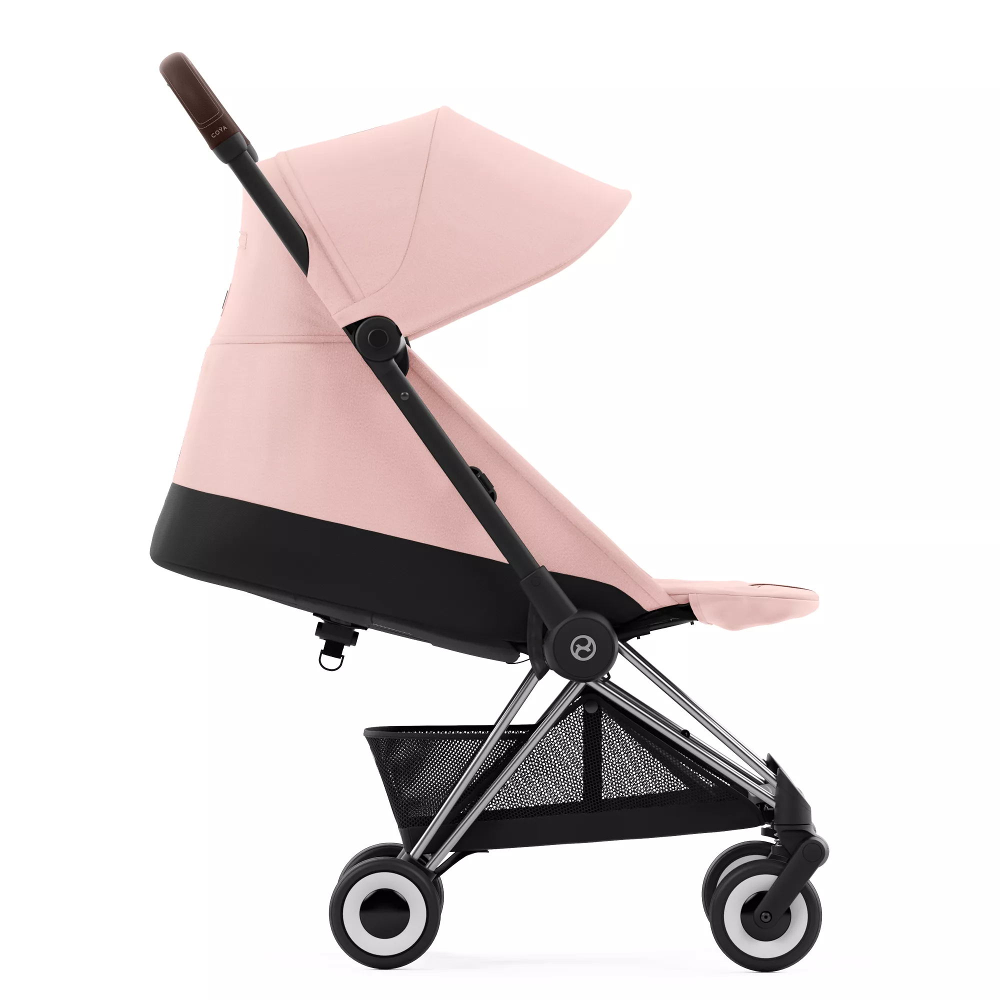 Cybex Coya | Peach Pink (Chrome Frame) Cybex Coya | Peach Pink (Chrome Frame)