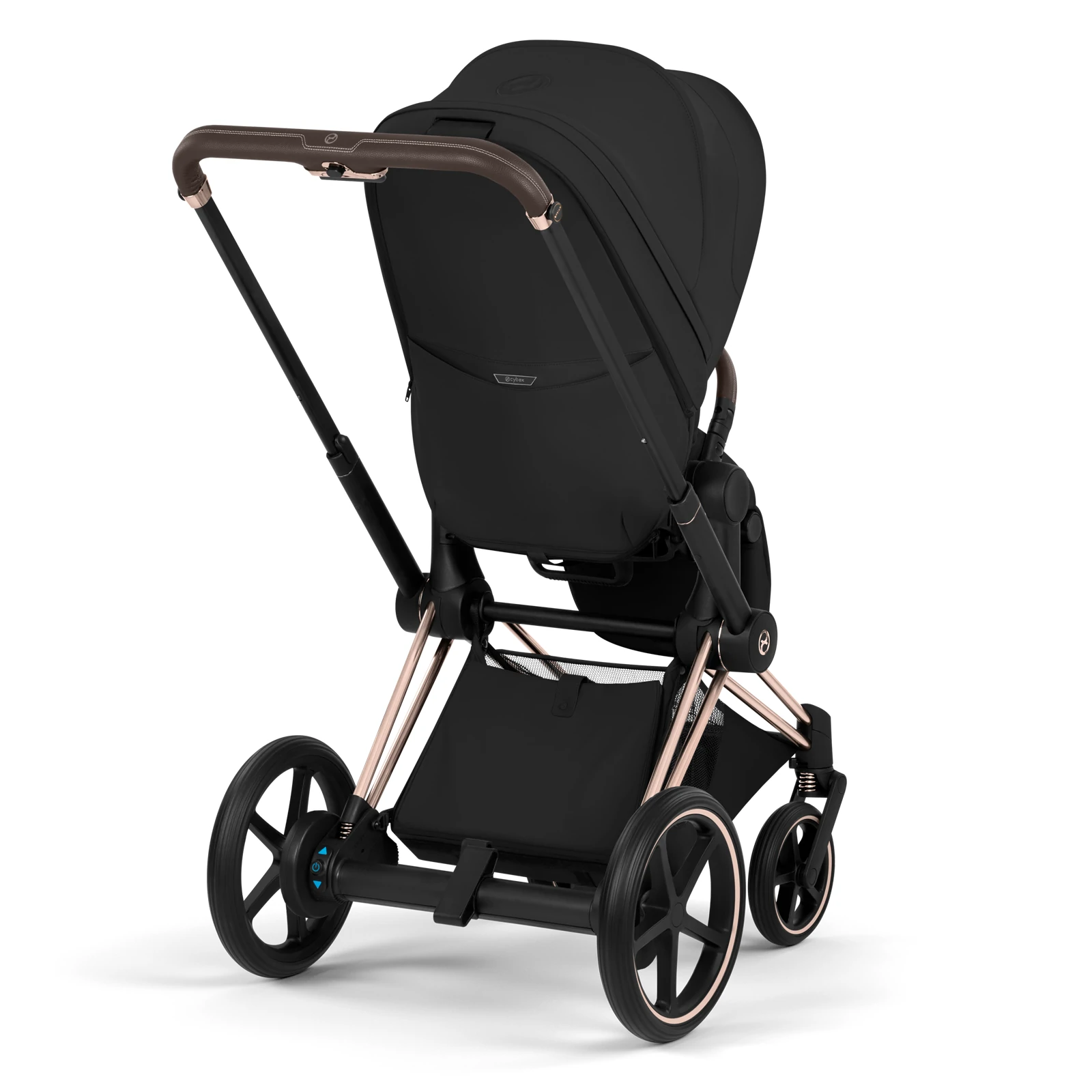 Cybex e-Priam 5.0 - wózek 2w1 | Sepia Black - Rosegold (Style)