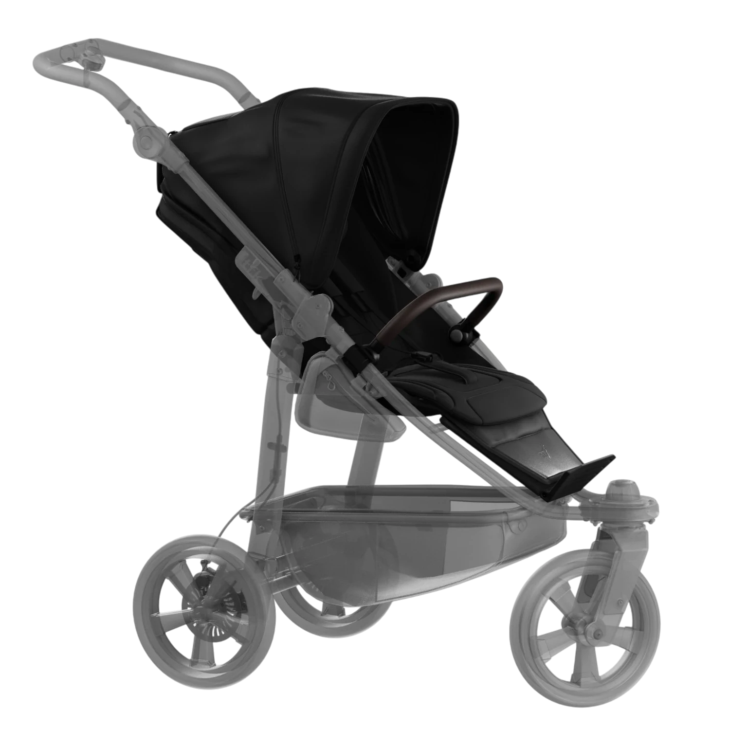 Siedzisko sportowe TFK Mono 3/Mono 4/Pro | Black