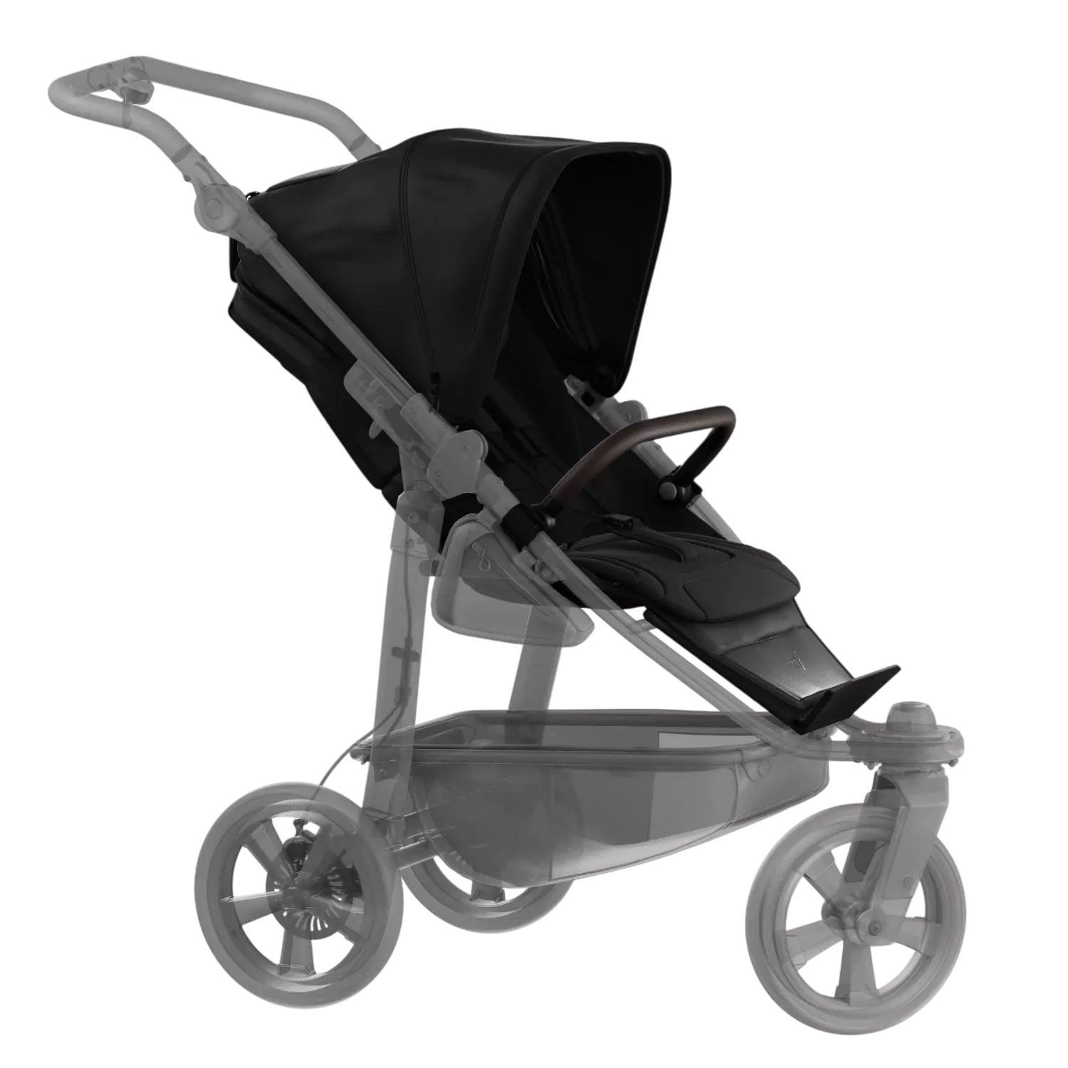 Siedzisko sportowe TFK Mono 3/Mono 4/Pro | Black