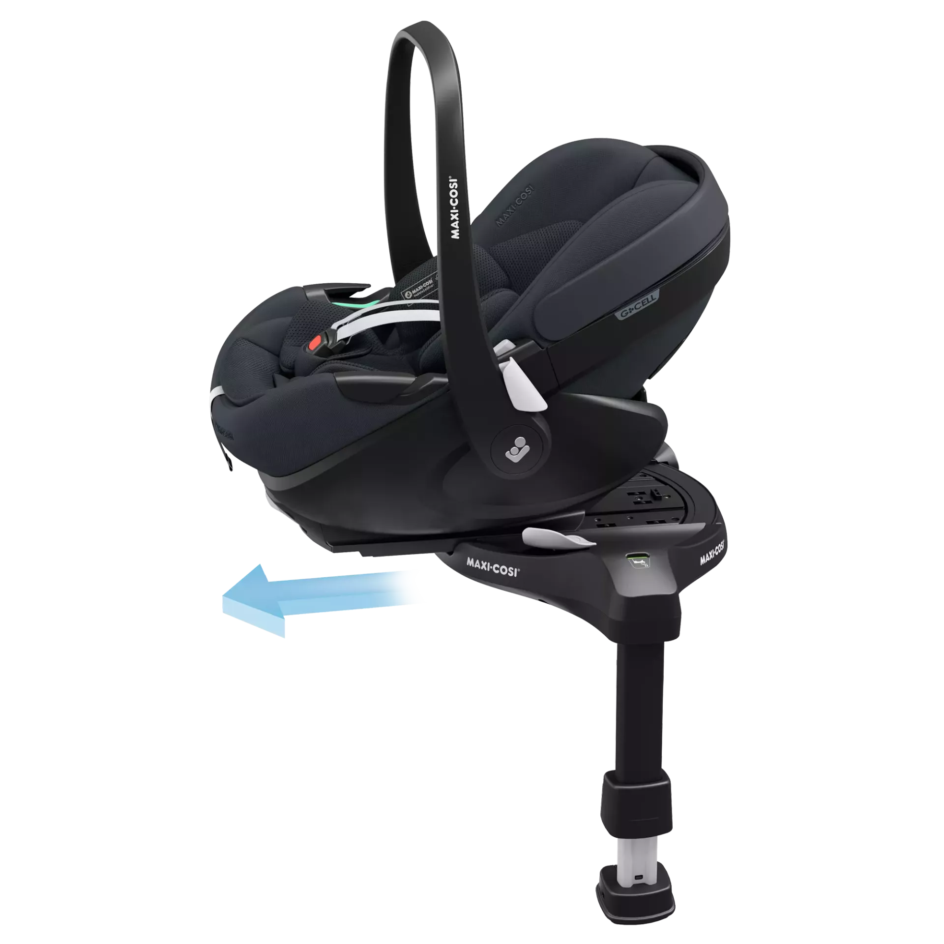 Maxi-Cosi Pebble 360 Pro2 + baza FamilyFix 360 Pro | Essential Graphite