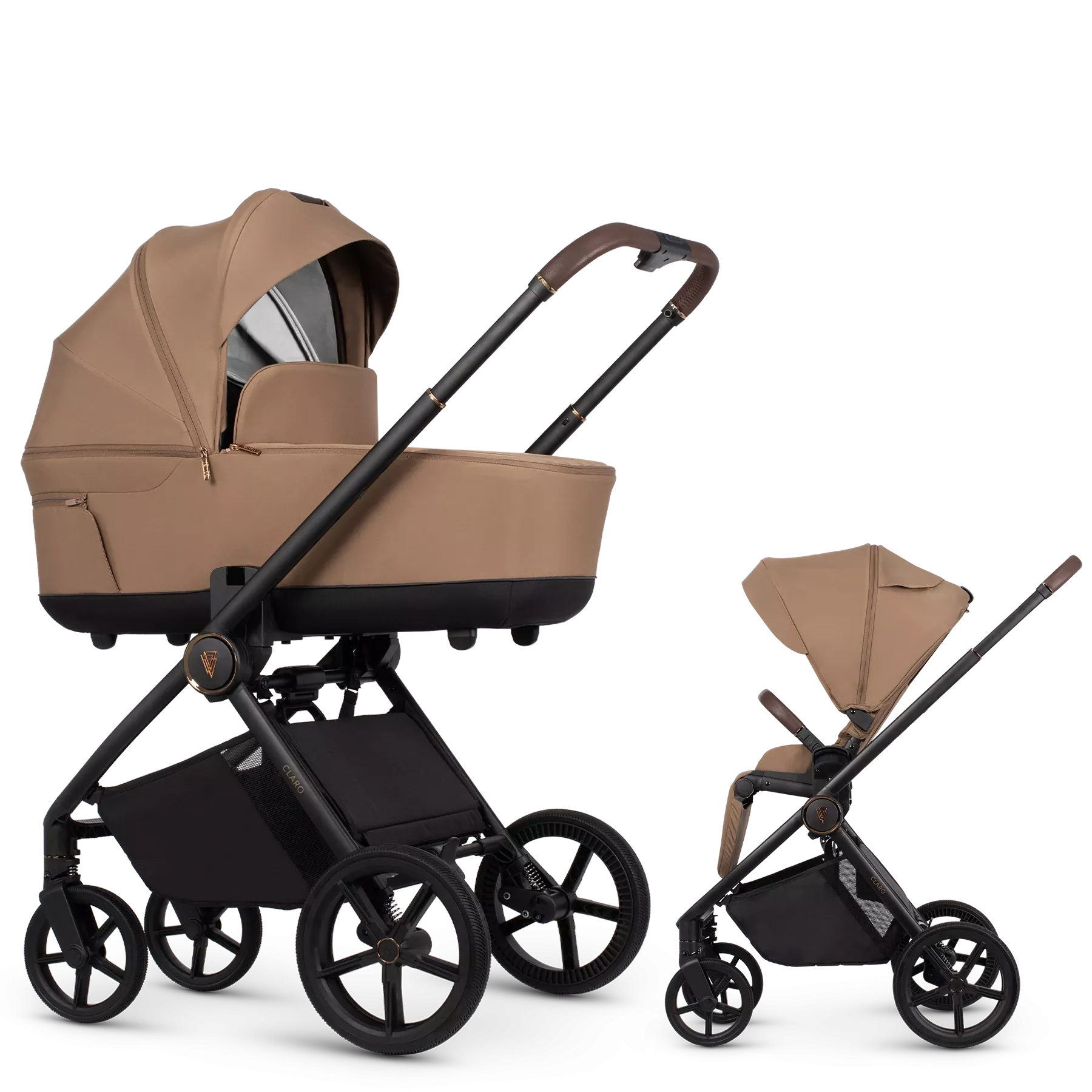 Venicci Claro +GRATIS - 2w1 | Caramel