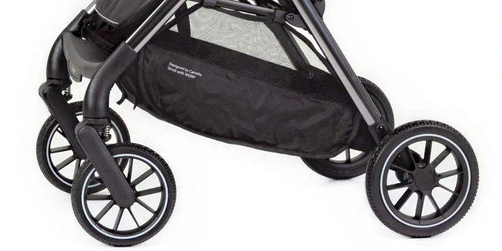 carrello delta koła i amortyzacja