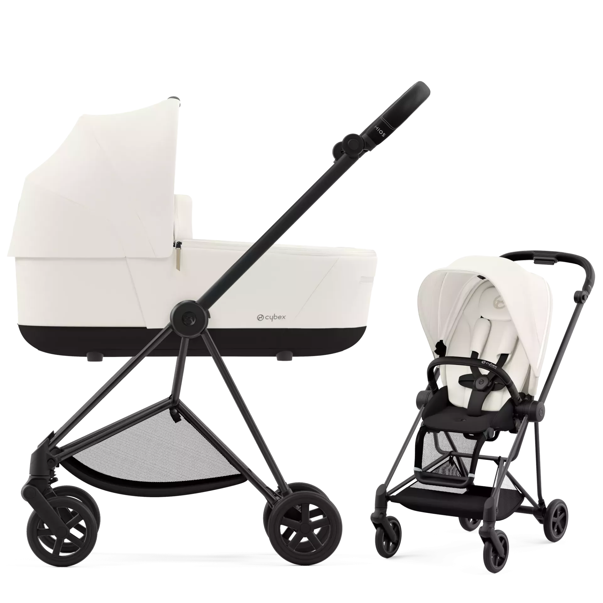 Cybex Mios 3.0 - 2w1 | Off White (Matt Black Frame)