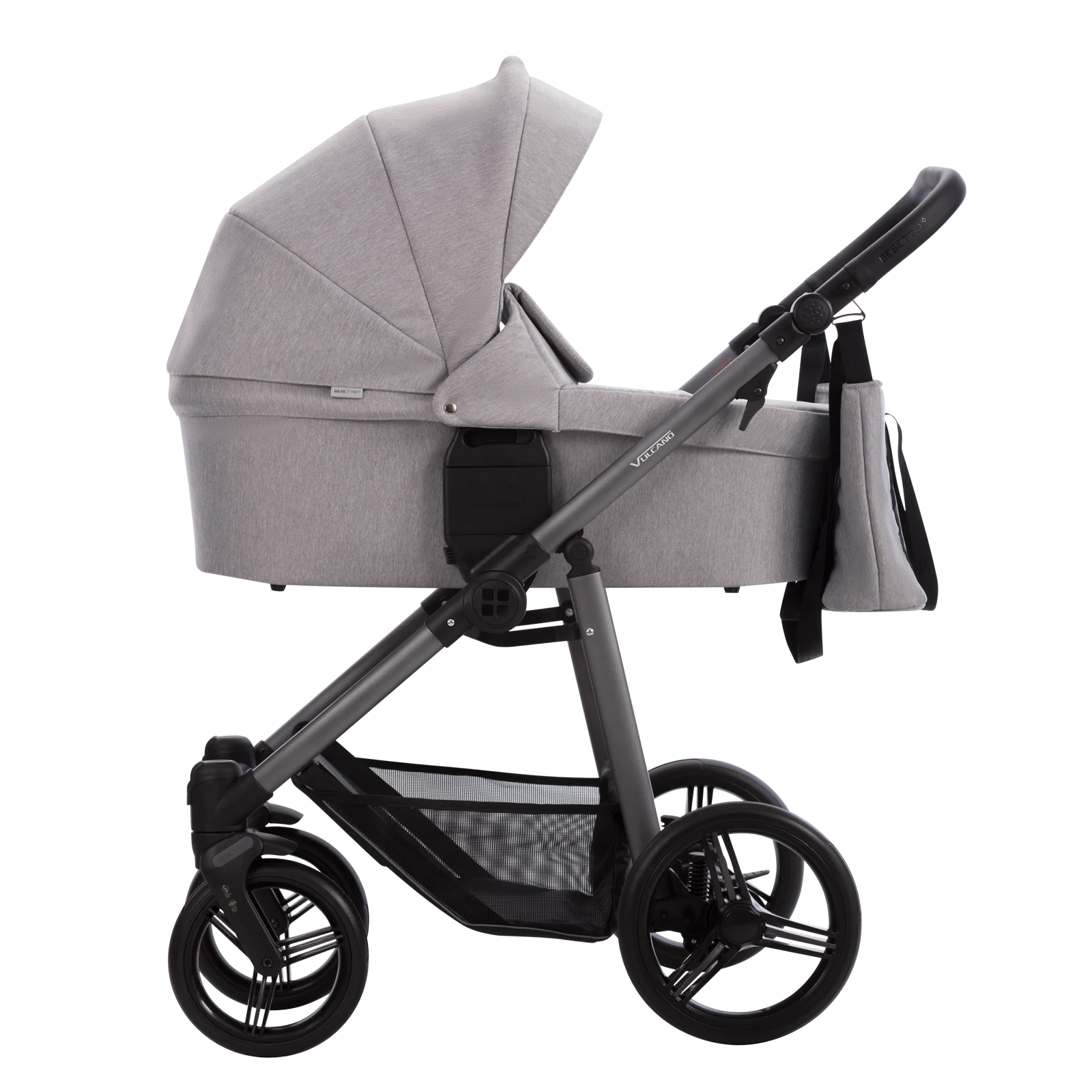 Bebetto Vulcano + Bebetto Cosmo 2.0 +GRATIS - 3w1 | 02 (Graphite Frame)