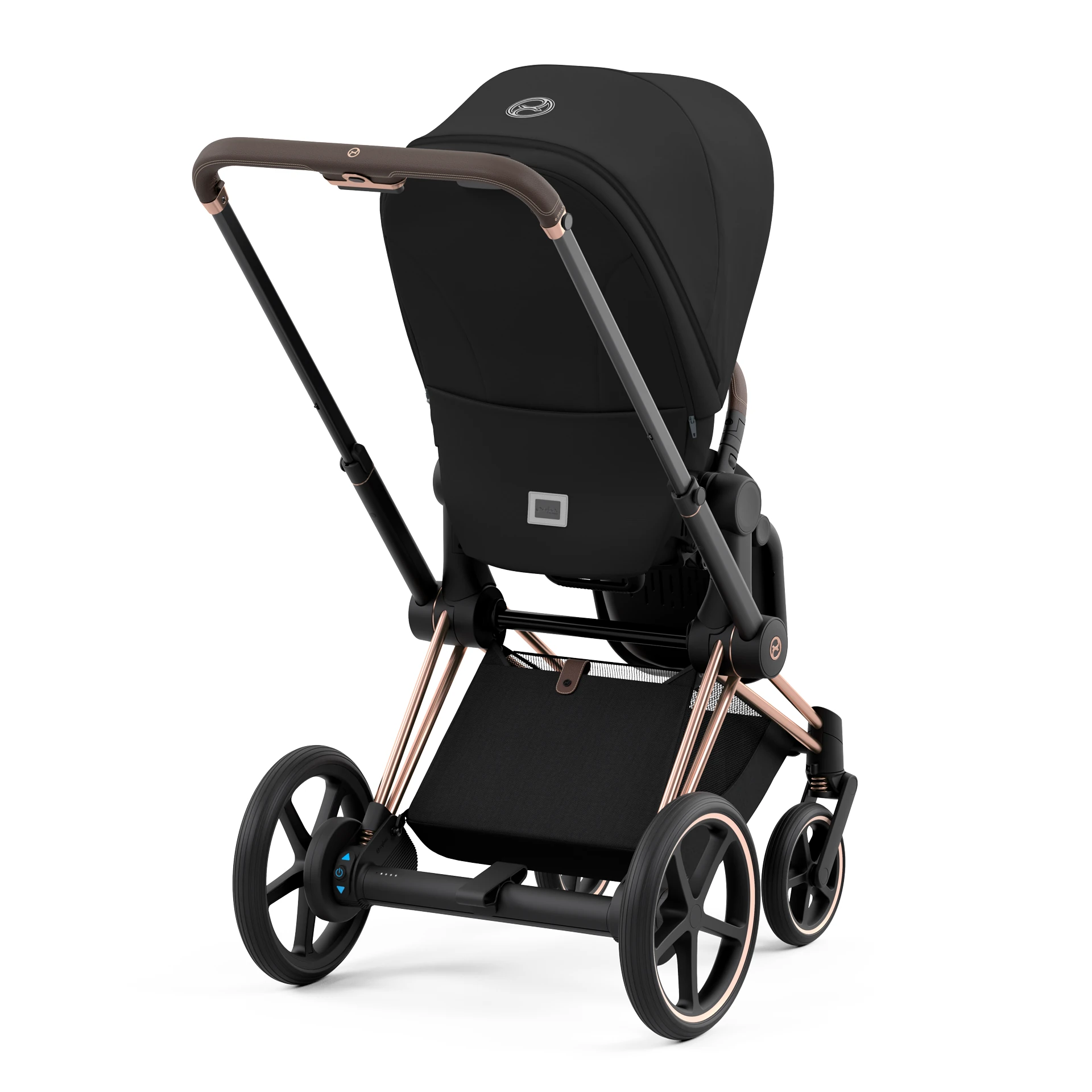 Cybex e-Priam 4.0 - 2w1 | Sepia Black (Rosegold Frame)