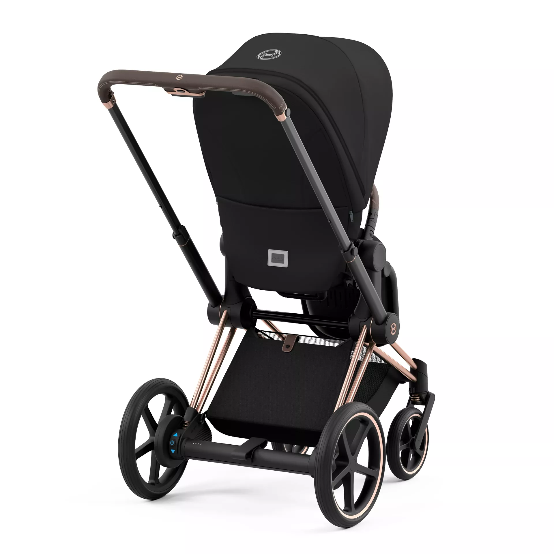 Cybex e-Priam 4.0 - 2w1 | Sepia Black (Rosegold Frame) Cybex e-Priam 4.0 - 2w1 | Sepia Black (Rosegold Frame)