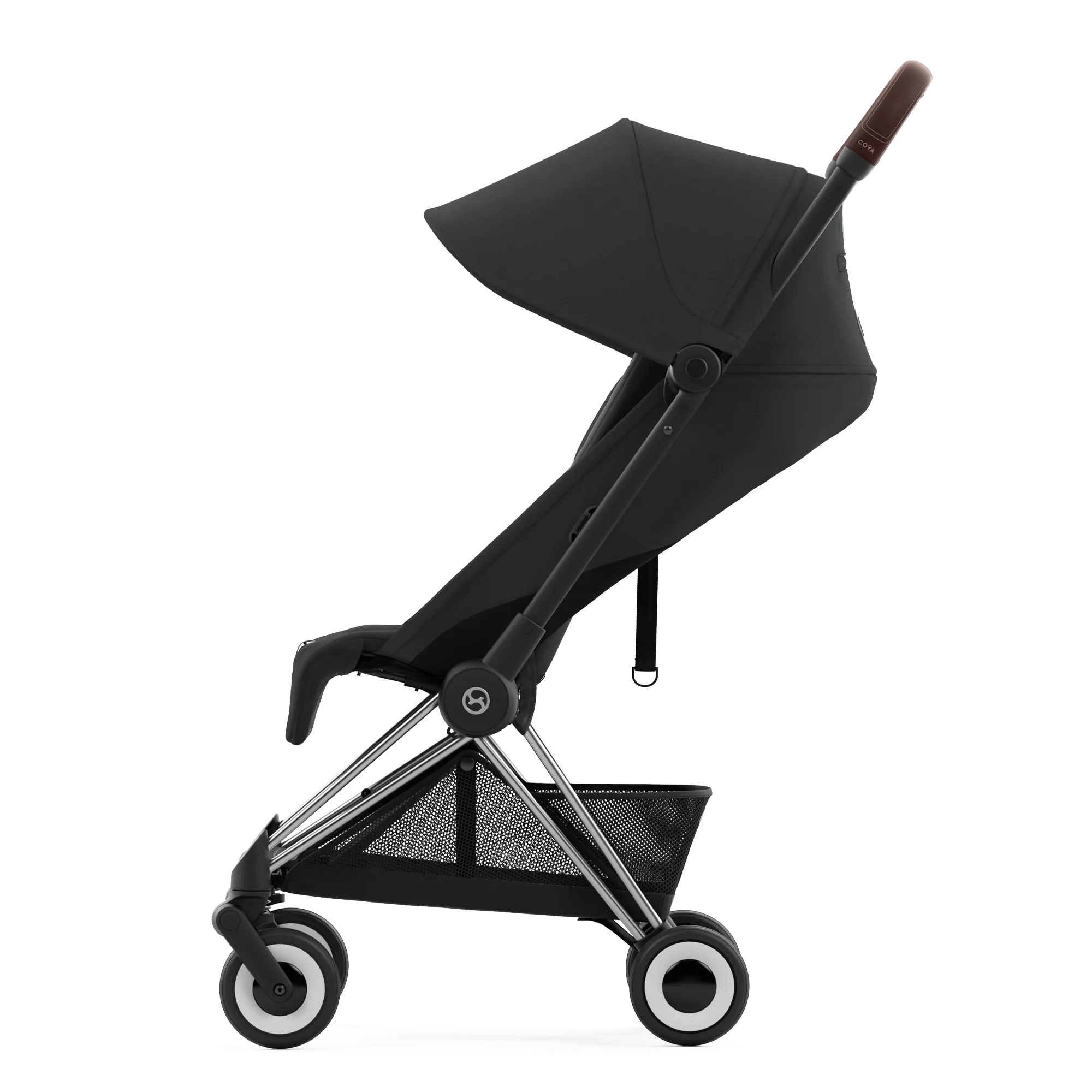Cybex Coya | Sepia Black (Chrome Frame) Cybex Coya | Sepia Black (Chrome Frame)