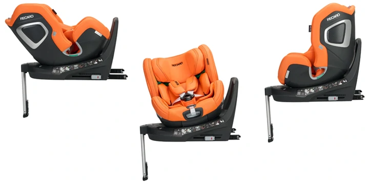 Recaro Xenon 1 Kid funkcja obrotu