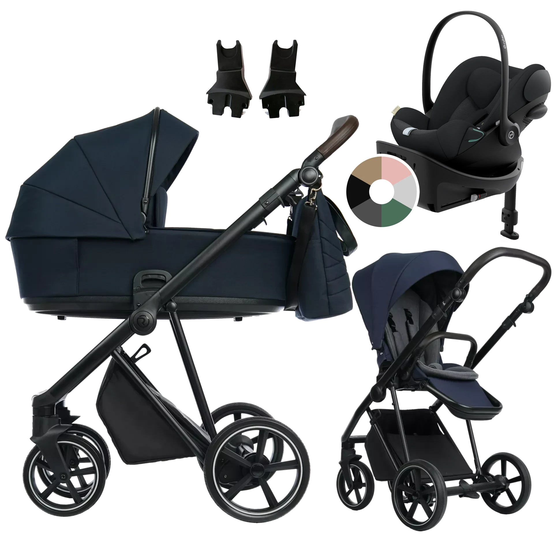 Roan Ivi 2.0 + Cybex Cloud G + baza G +GRATIS - 4w1 | Mystic Blue
